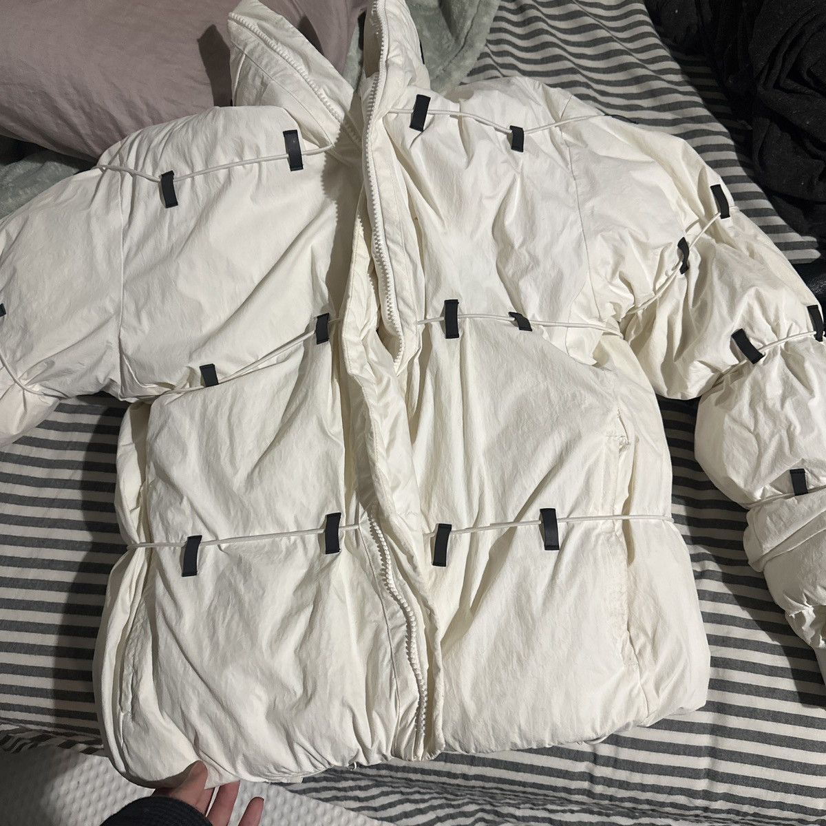 POST ARCHIVE FACTION (PAF) Post Archive Faction PAF 1.2 Down Center Jacket White Size S Size US S / EU 44-46 / 1 - 2 Thumbnail