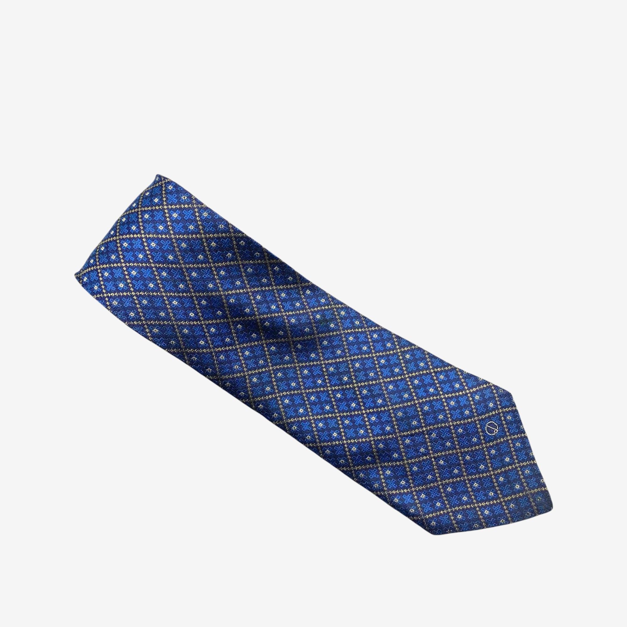 Alfred Dunhill Vintage Dunhill SILK Necktie Cravate Pure Silk Neck Tie Size ONE SIZE - 2 Thumbnail