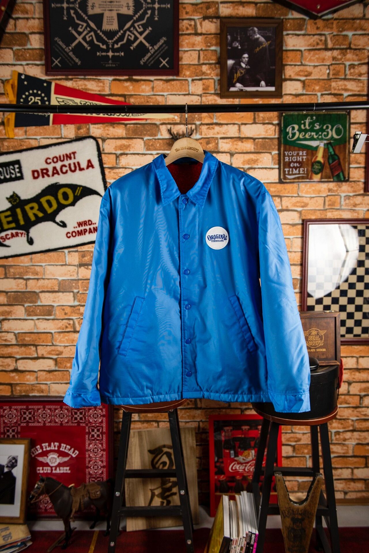 Tenderloin TENDERLOIN Coach Jacket with Sherpa Lining Size US S / EU 44-46 / 1 - 1 Thumbnail