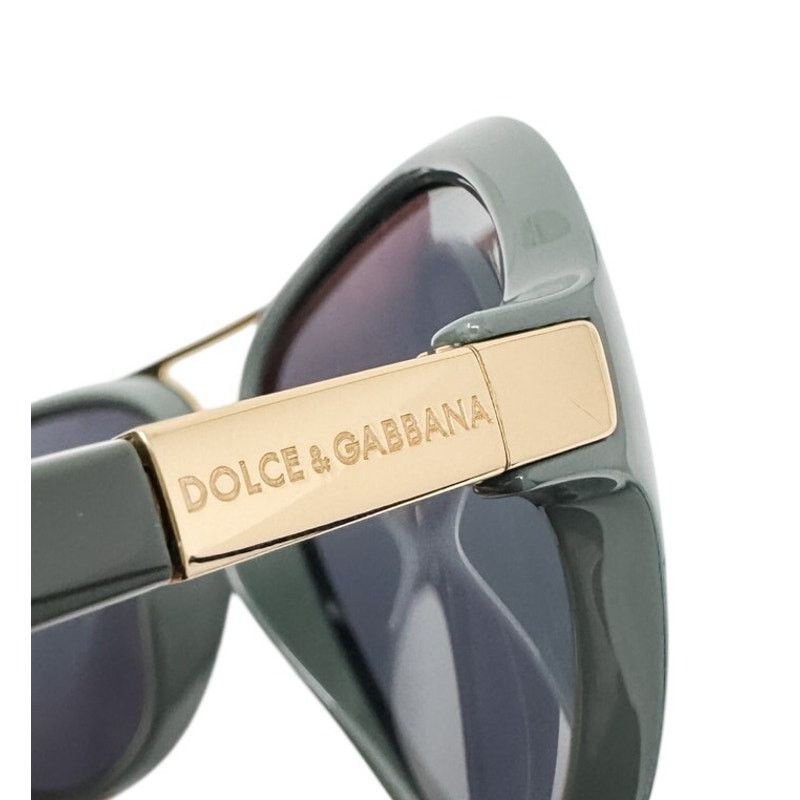Dolce & Gabbana Dolce & Gabbana Sunglasses Green Gold Pilot Aviator w/ case+ Size ONE SIZE - 8 Thumbnail