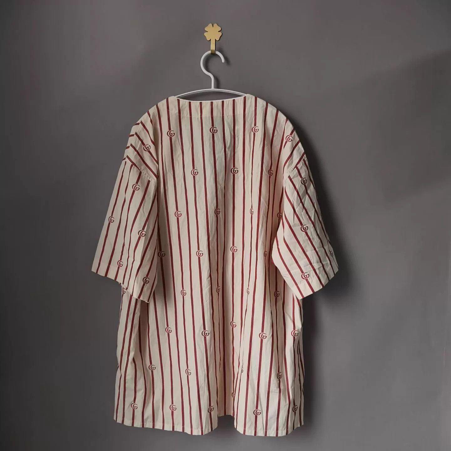 Gucci Gucci New Stripe Baseball Shirt 48 Size US M / EU 48-50 / 2 - 2 Thumbnail