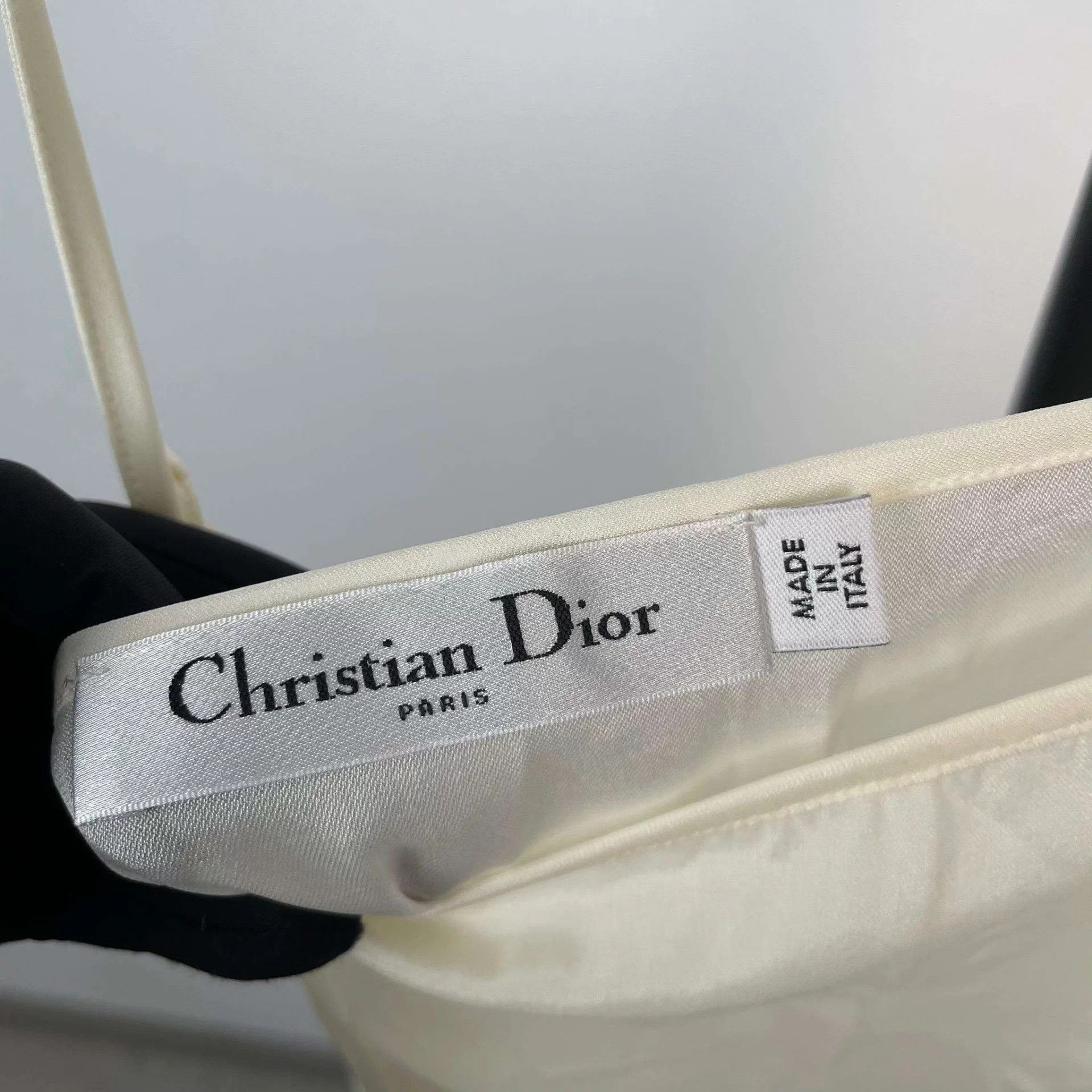 Dior Dior White Long Dress 38 Size S / US 4 / IT 40 - 3 Thumbnail
