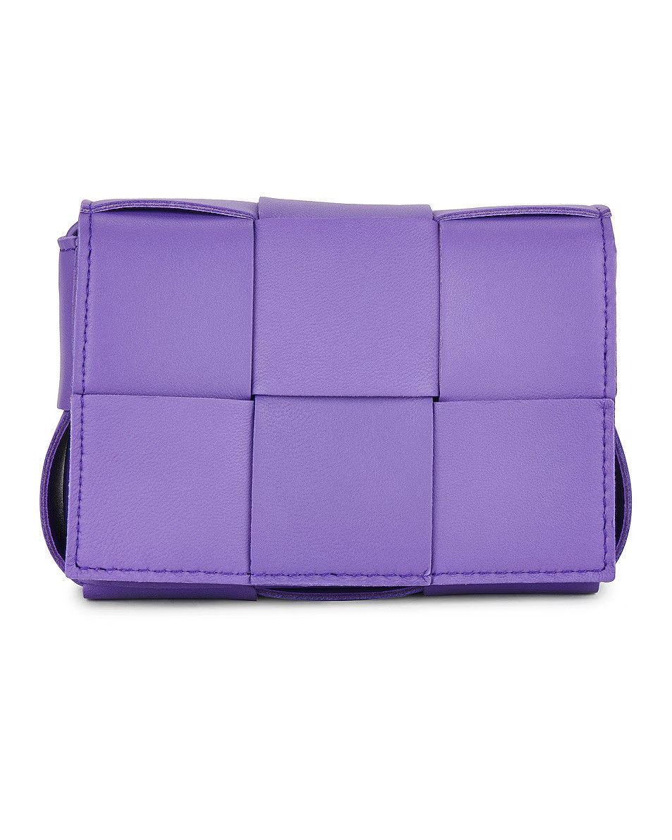 Bottega Veneta o1loc1c0824 Size: OS / Leather Cross-Body Mini Bag in Blue Size ONE SIZE - 3 Thumbnail