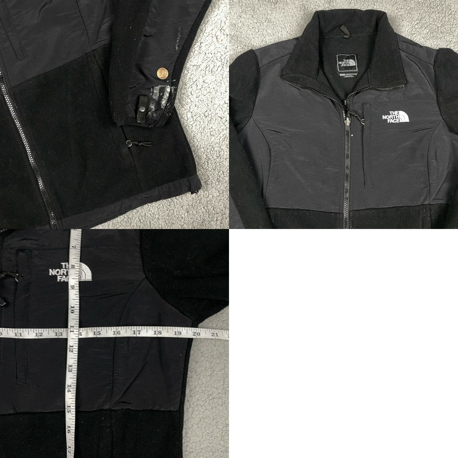 The North Face The North Face Denali Fleece Jacket Womens Medium Black Full Zip Jacket Size M / US 6-8 / IT 42-44 - 8 Thumbnail