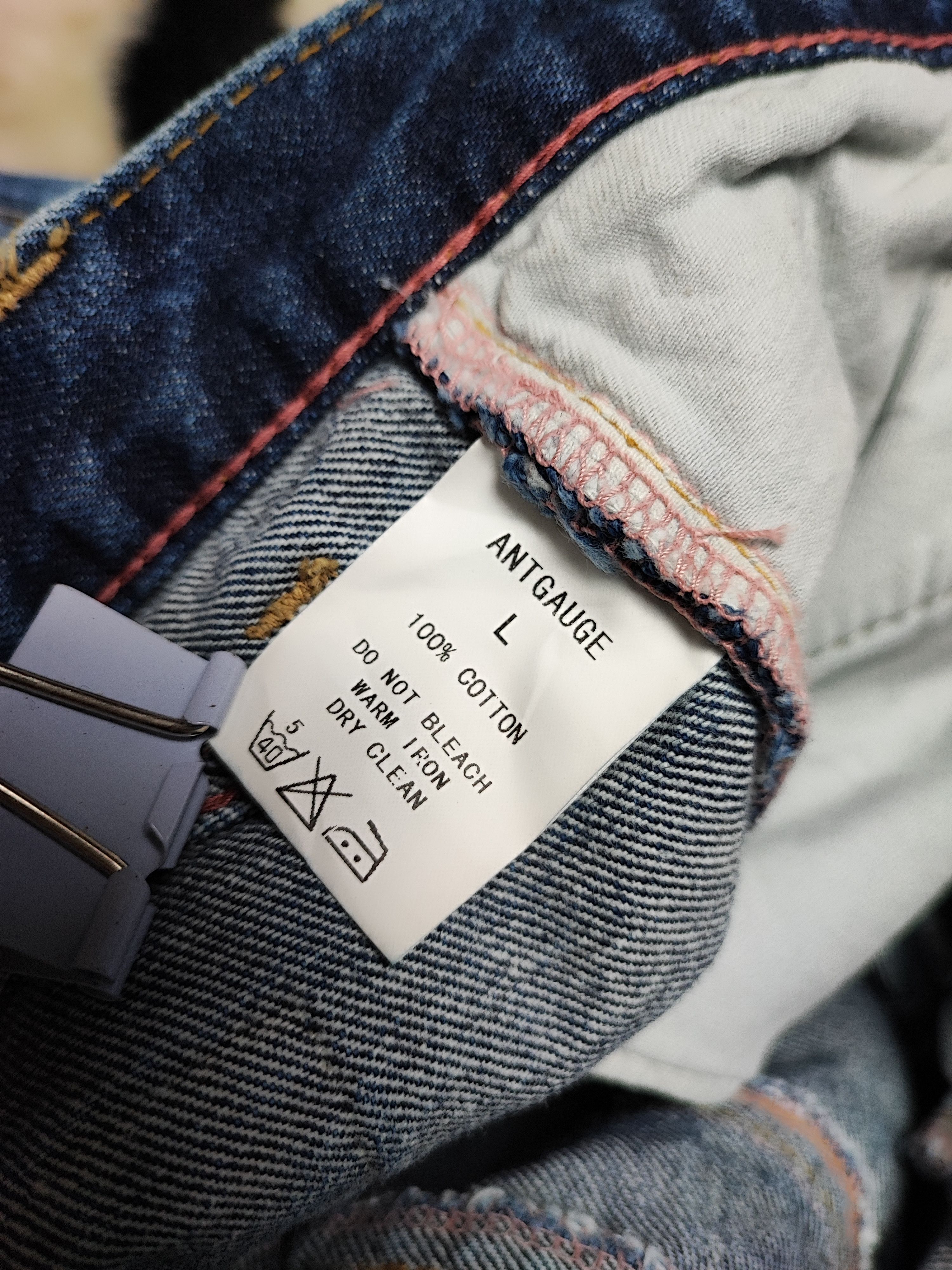 Japanese Brand Distress Jeans by Antgauge Japan Size US 30 / EU 46 - 19 Thumbnail