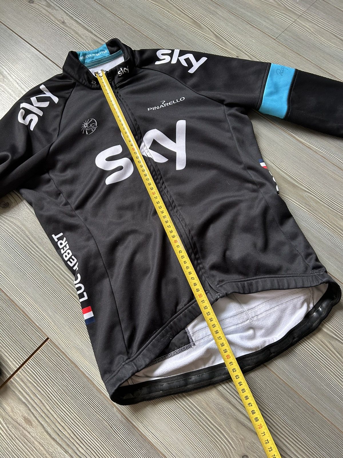 Rapha Rapha Sky Team Long Sleeve Zip Cycle Jersey L Size US L / EU 52-54 / 3 - 19 Thumbnail