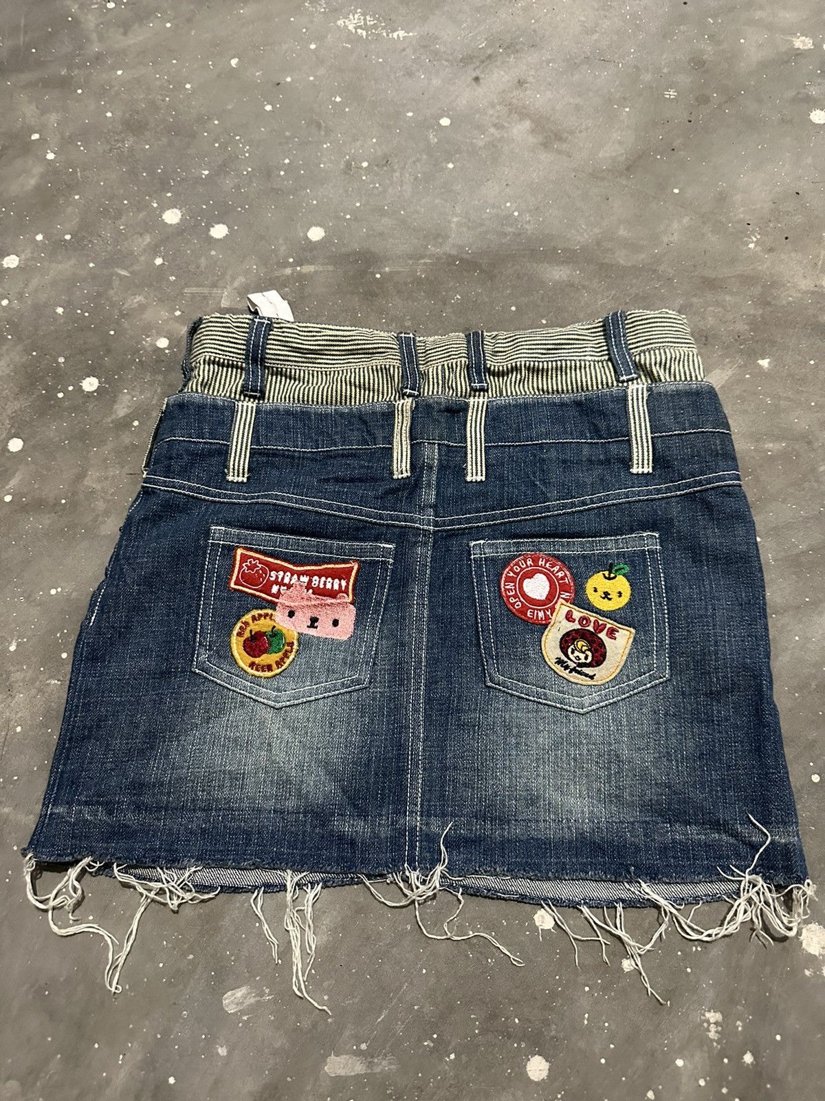 Japanese Brand Kuma no Eimy Chan Double Waist Style Skirt Size 27" / US 4 / IT 40 - 5 Thumbnail