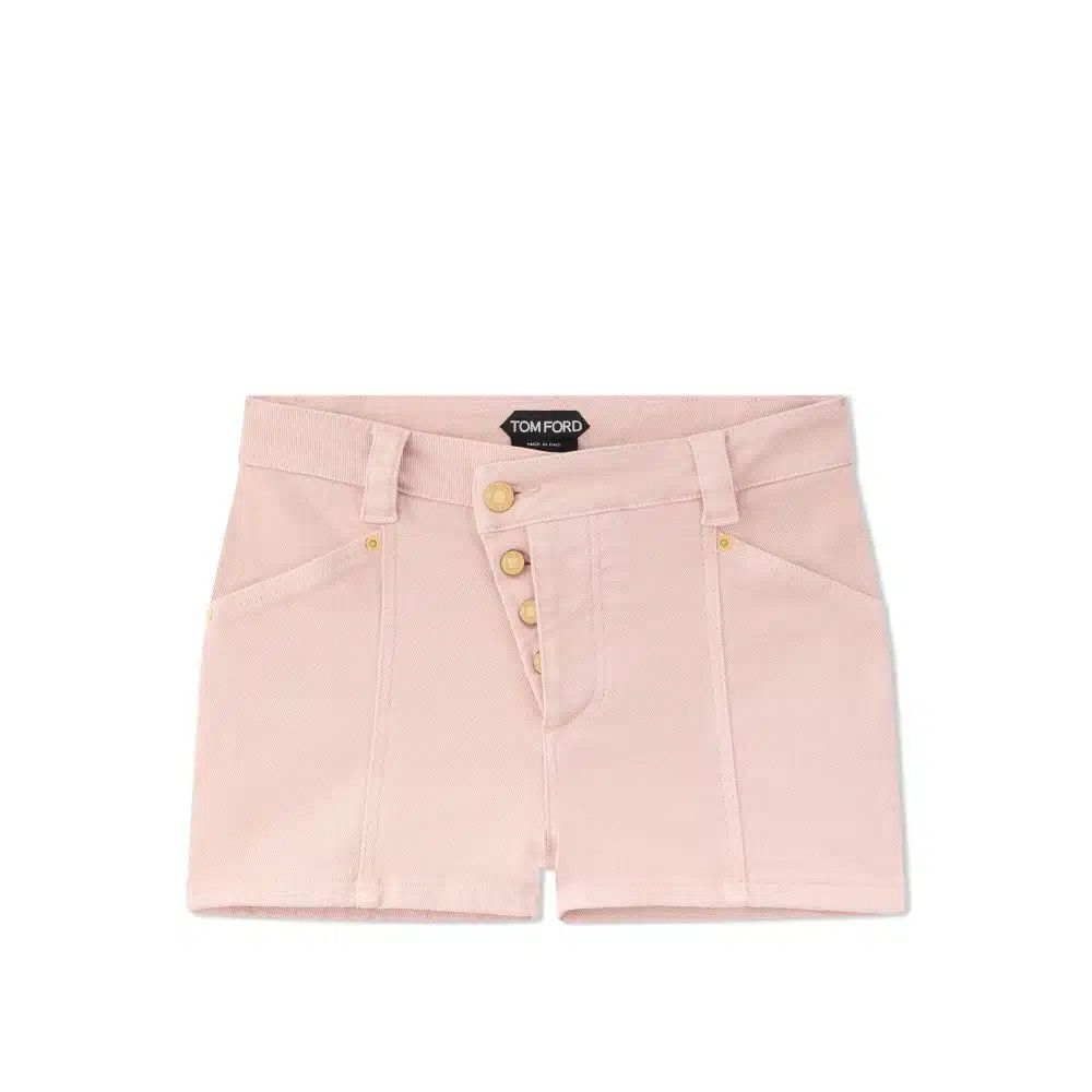 Tom Ford o1loc1c0625 SHD010 Denim Short in Light Pink Size 28" / US 6 / IT 42 - 1 Thumbnail