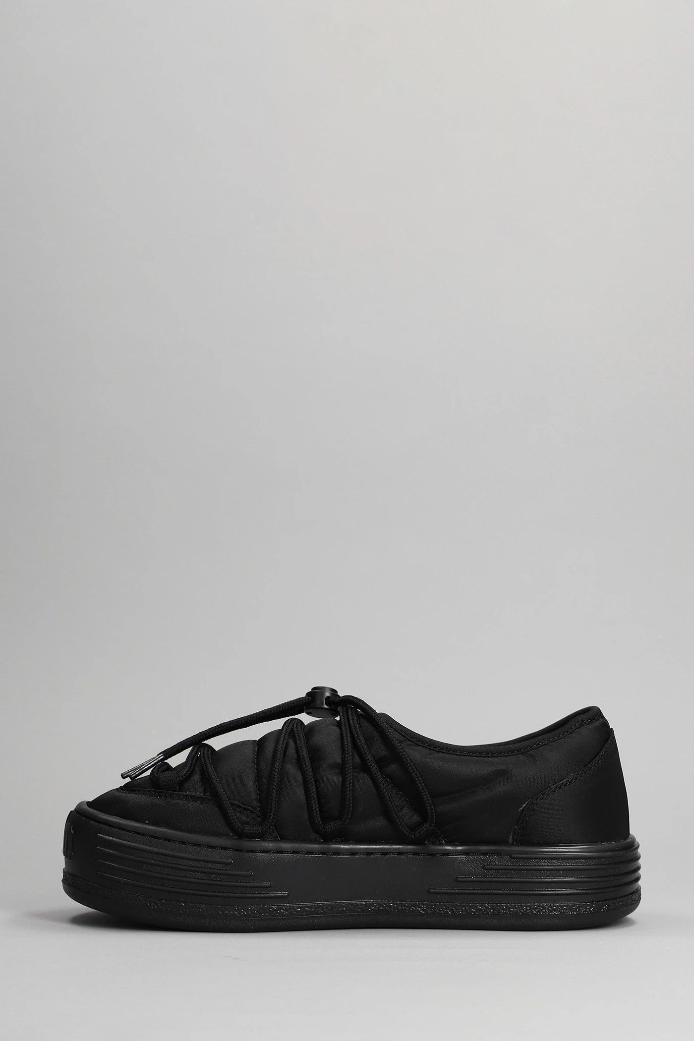 Palm Angels o1y0325 Low-Top Sneakers in Black Size US 7 / EU 40 - 3 Thumbnail
