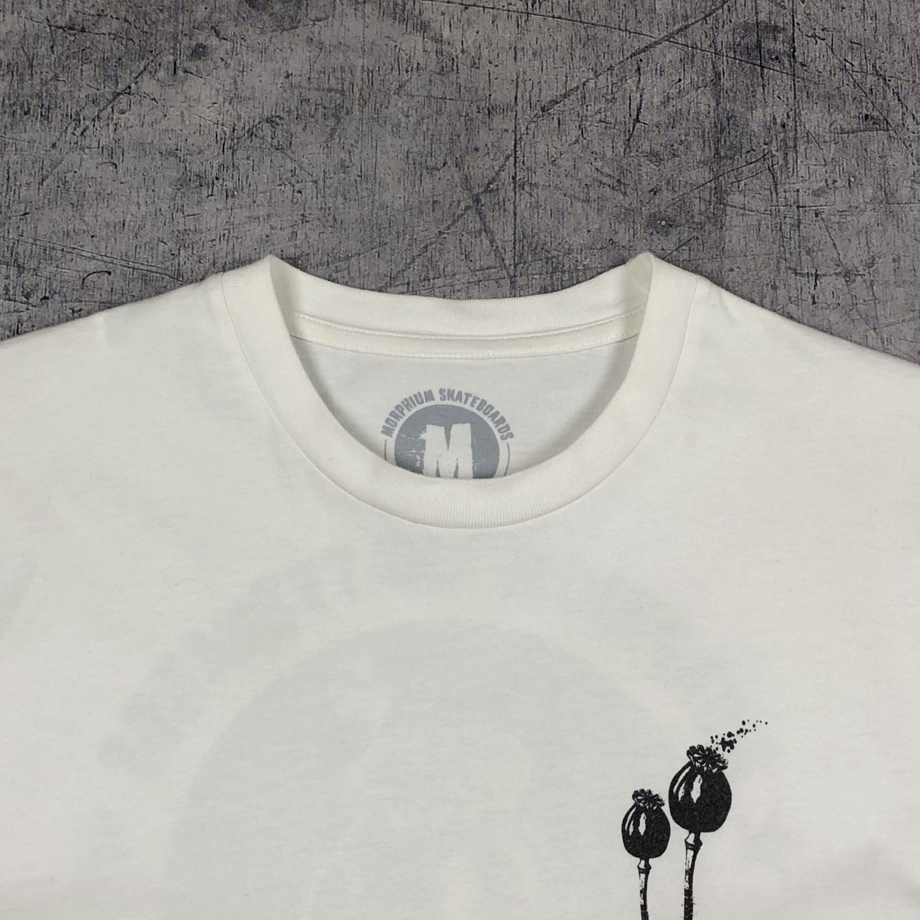 Vintage Y2K Morphium Skateboards Opium Tee Size US M / EU 48-50 / 2 - 6 Thumbnail
