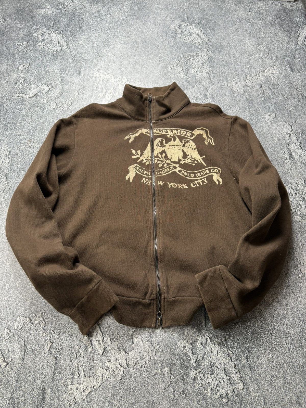 Ralph Lauren Ralph Lauren PJC VNTG Double Zip Superior Eagle Sweater Size US L / EU 52-54 / 3 - 2 Thumbnail