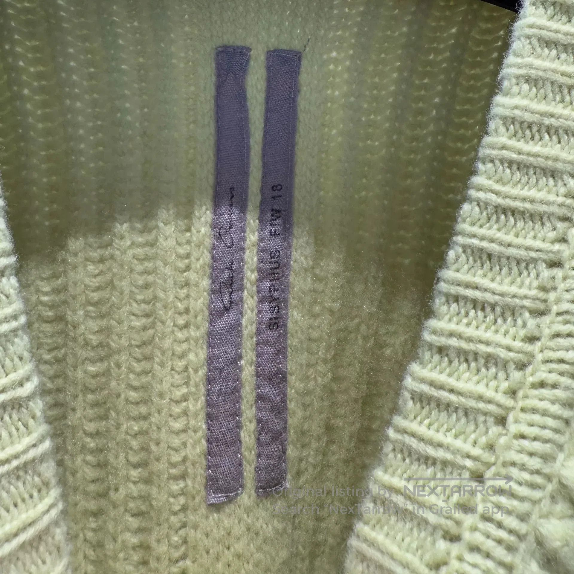 Rick Owens rick owens lemon yellow wool sweater. Size XS / US 0-2 / IT 36-38 - 4 Thumbnail