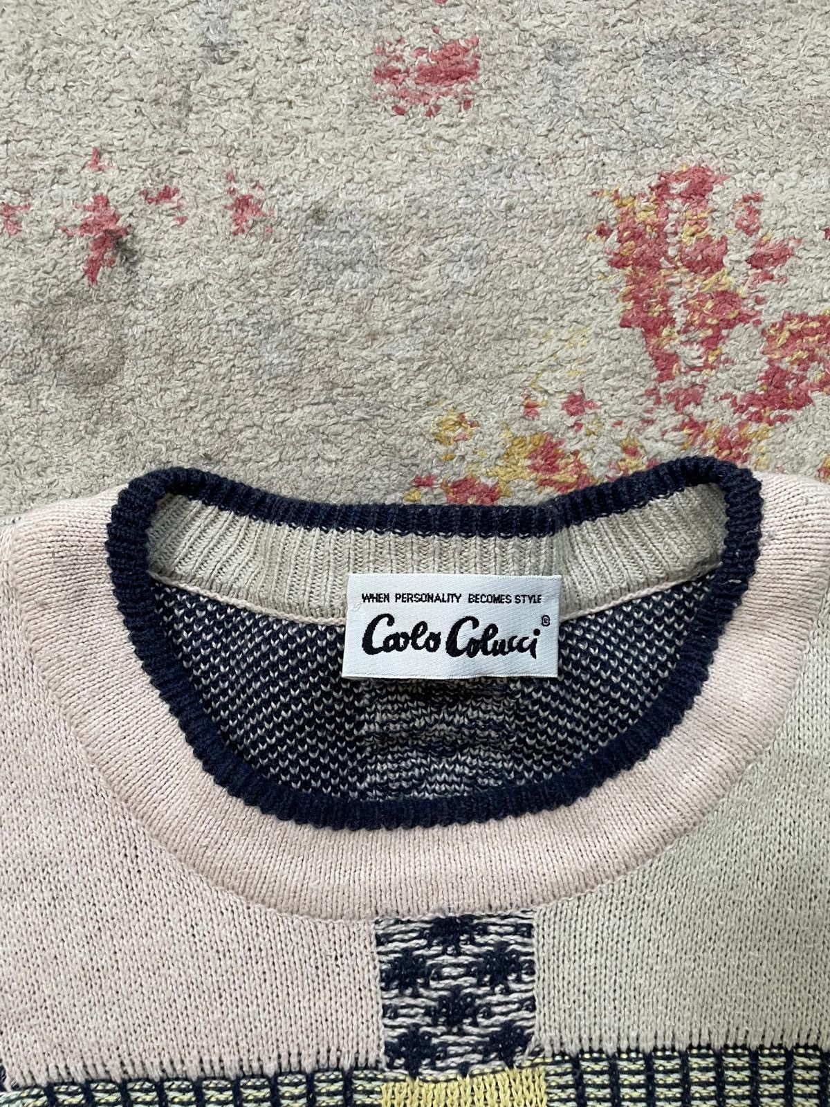 Carlo Colucci Vintage Carlo Colucci Sweater Size US L / EU 52-54 / 3 - 3 Thumbnail