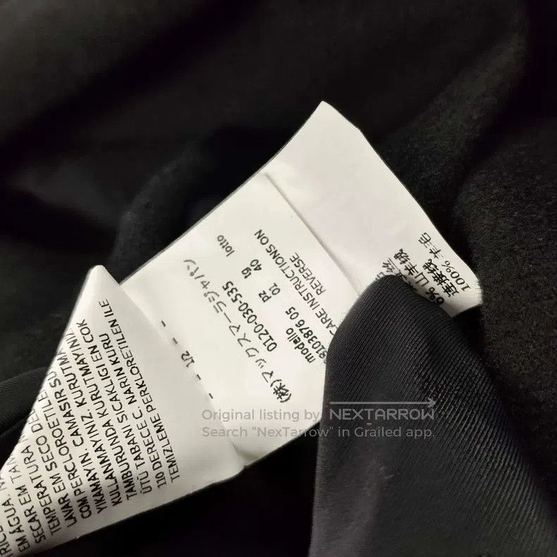Max Mara Max Mara Double-faced Cashmere Coat Black Size S / US 4 / IT 40 - 6 Thumbnail