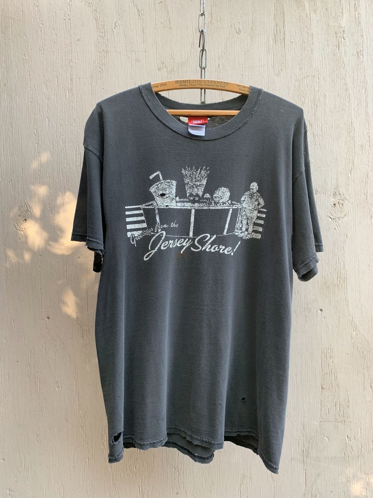 Vintage Thrashed Sun Faded Cartoon Network Tee ERD Grunge Anime Size US L / EU 52-54 / 3 - 6 Thumbnail