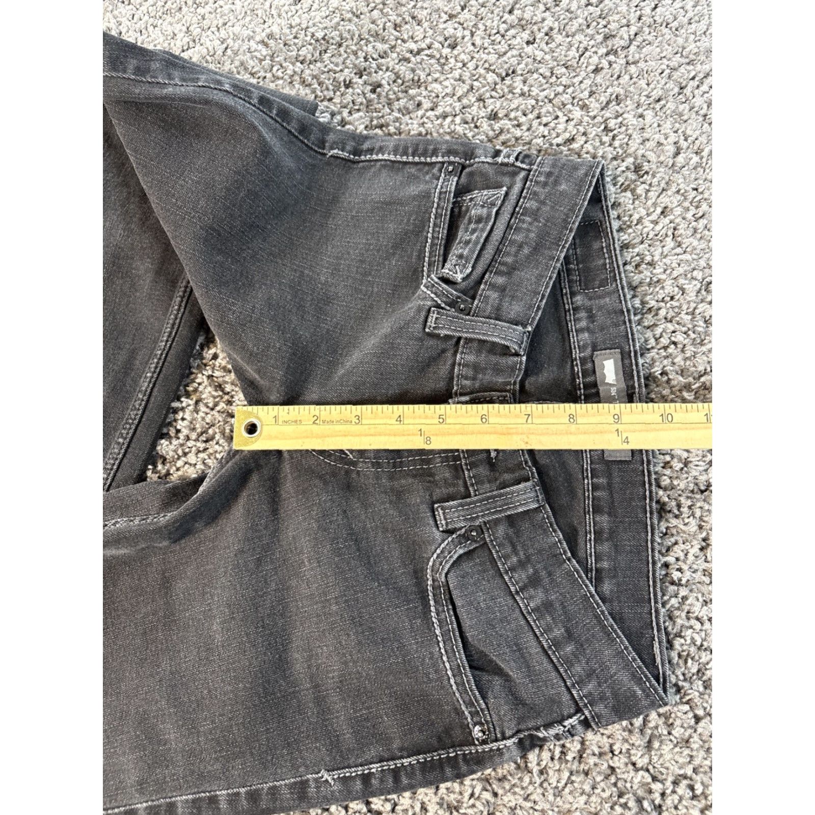 Levi's VINTAGE Levi's Jeans Bootcut Women 28x29 Blue - 524 Too Superlow Low Rise Denim Cotton Blend Regular Inseam 29 Dark Wash Comfort Stretch Size 28" / US 6 / IT 42 - 5 Thumbnail