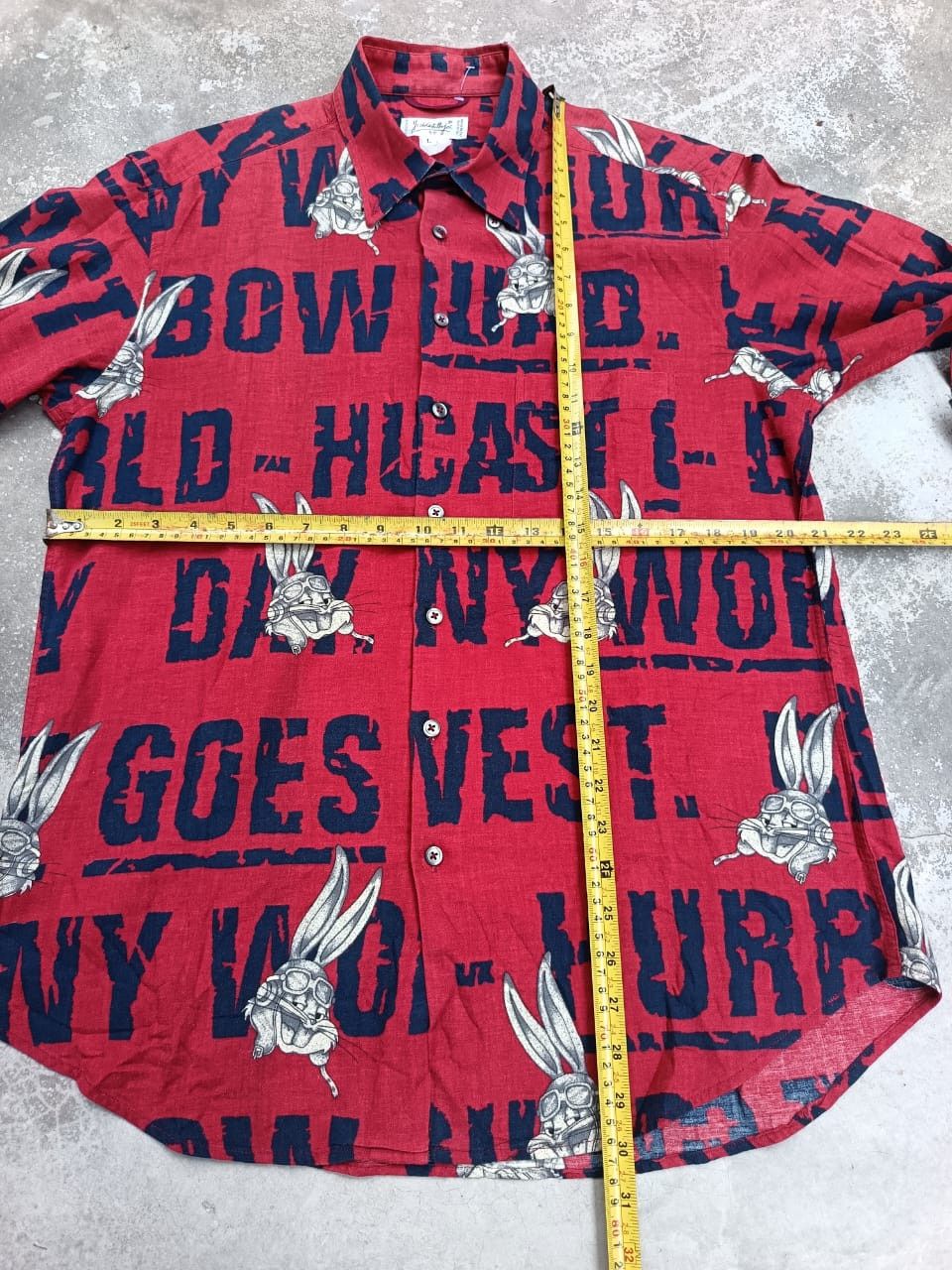 Vintage Vintage 90s jc de castlebajac x looney tunes made in italy Size US M / EU 48-50 / 2 - 7 Thumbnail