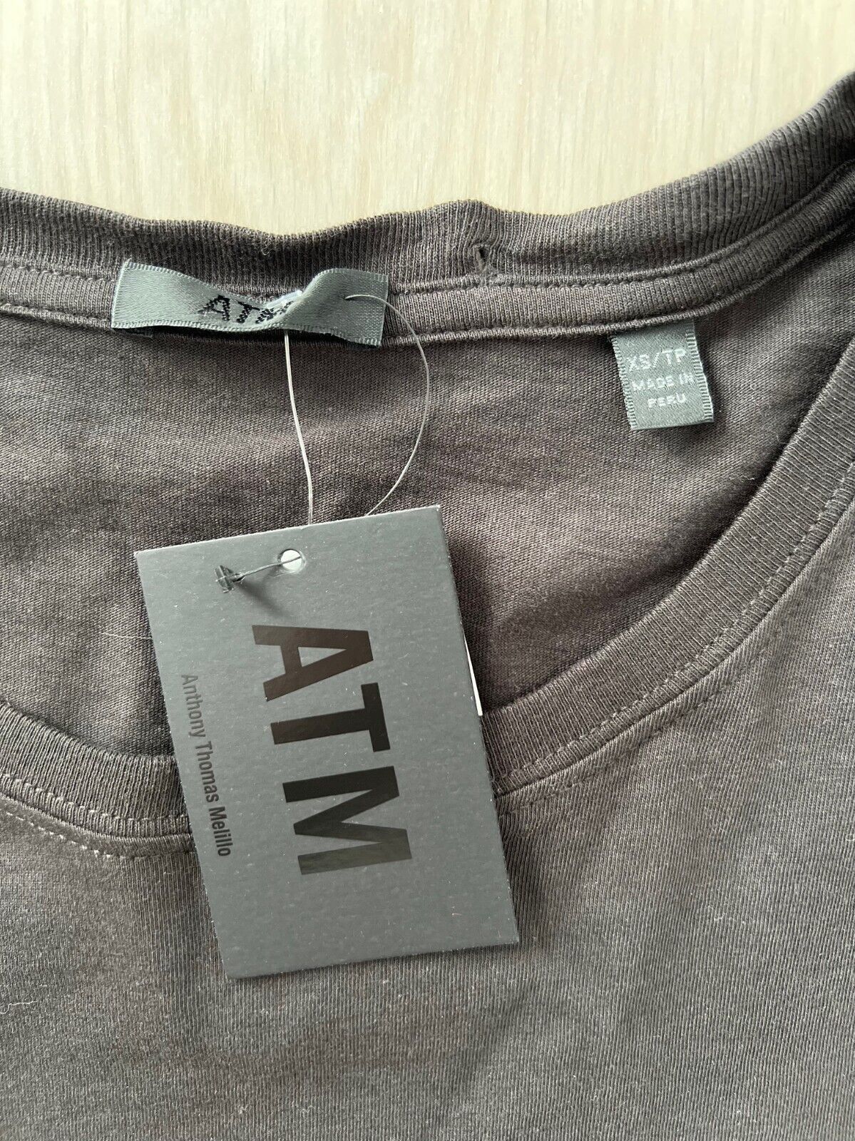 ATM ATM Anthony Thomas Melillo Long Sleeve Black ( XS ) Size XS / US 0-2 / IT 36-38 - 2 Thumbnail