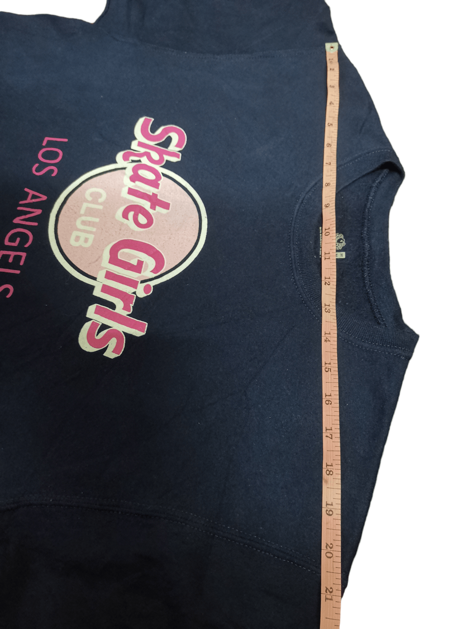 Girl Skateboards 🔥Vintage 90's Skate Girls Club Los Angeles Sweatshirt Size US M / EU 48-50 / 2 - 8 Thumbnail