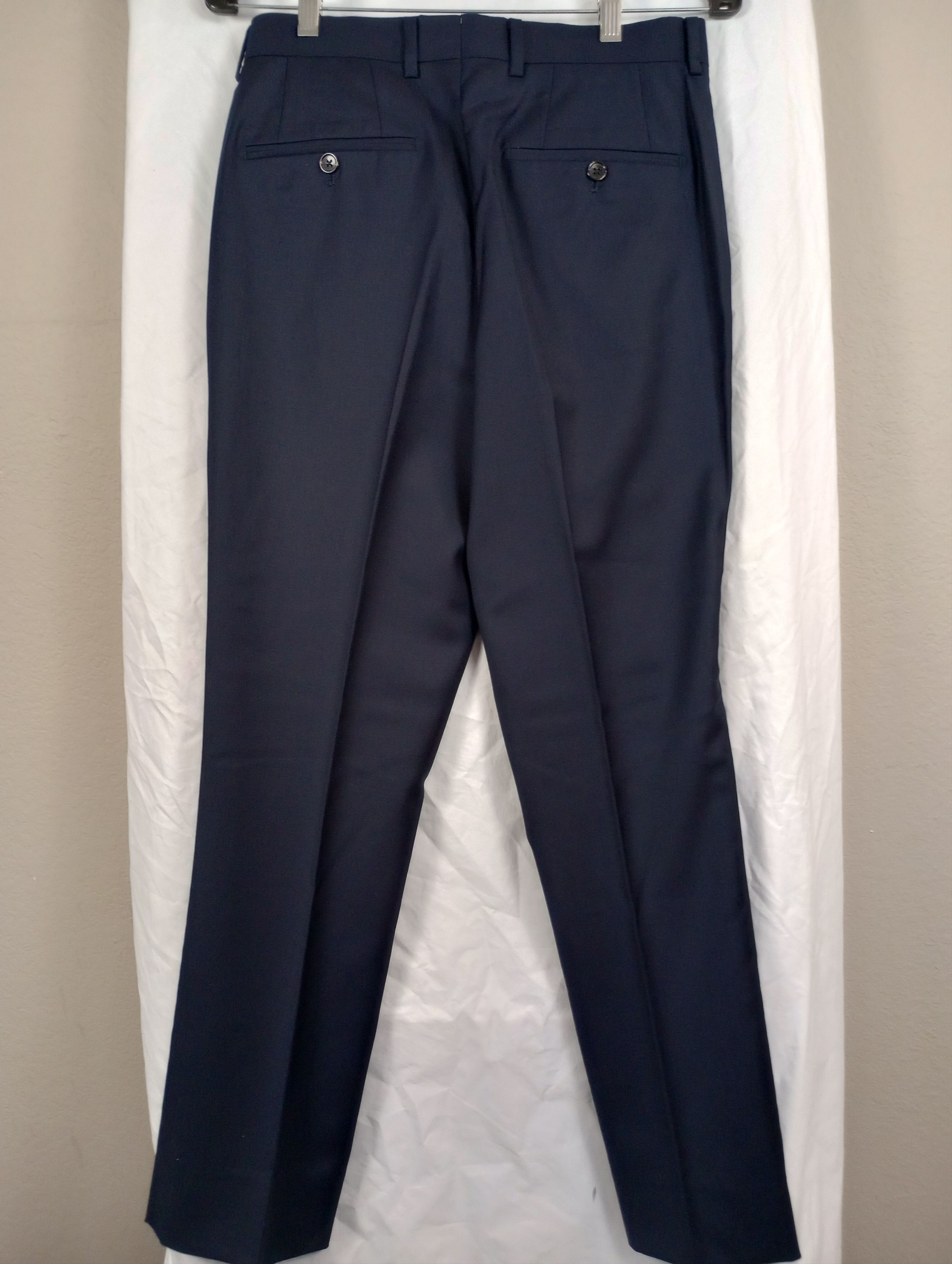 Spier & Mackay Spier And Mackay Slim Trouser W30 - Navy Size 36R - 4 Thumbnail