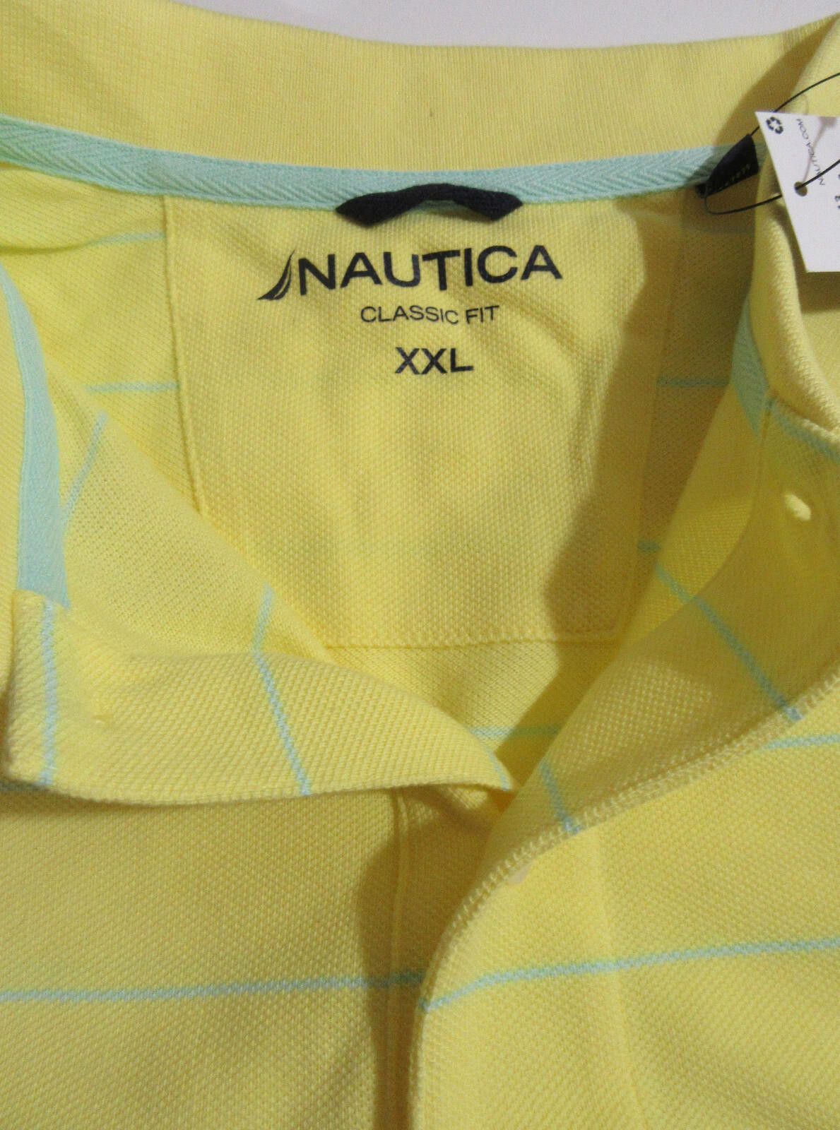 Nautica Nautica Men's Polo Shirt Stripes Size XX-Large NWT Size US XXL / EU 58 / 5 - 5 Thumbnail