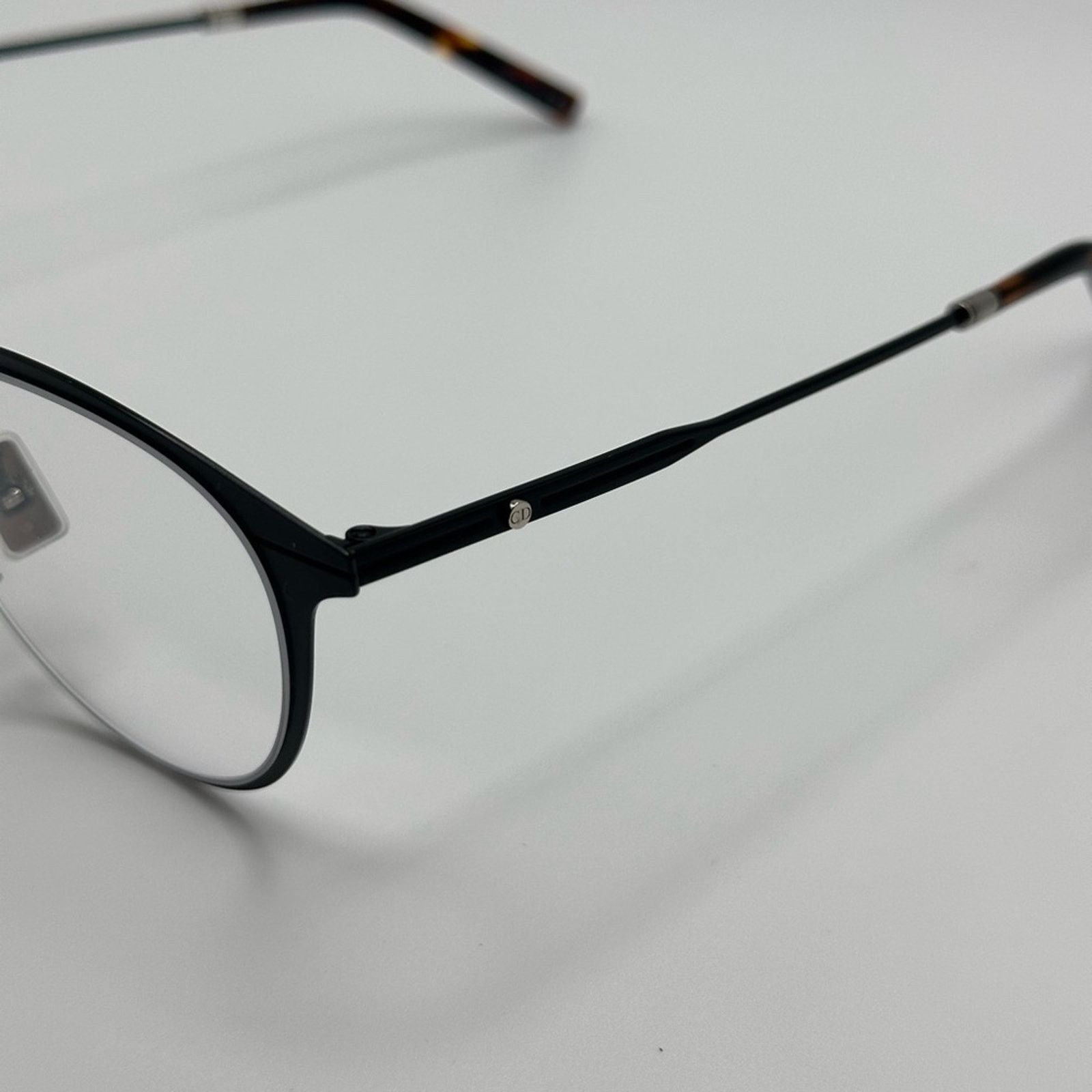 Dior NEW Dior Eyeglasses Phantos DiorEssentialO RU 1100 Black Men Size ONE SIZE - 3 Thumbnail
