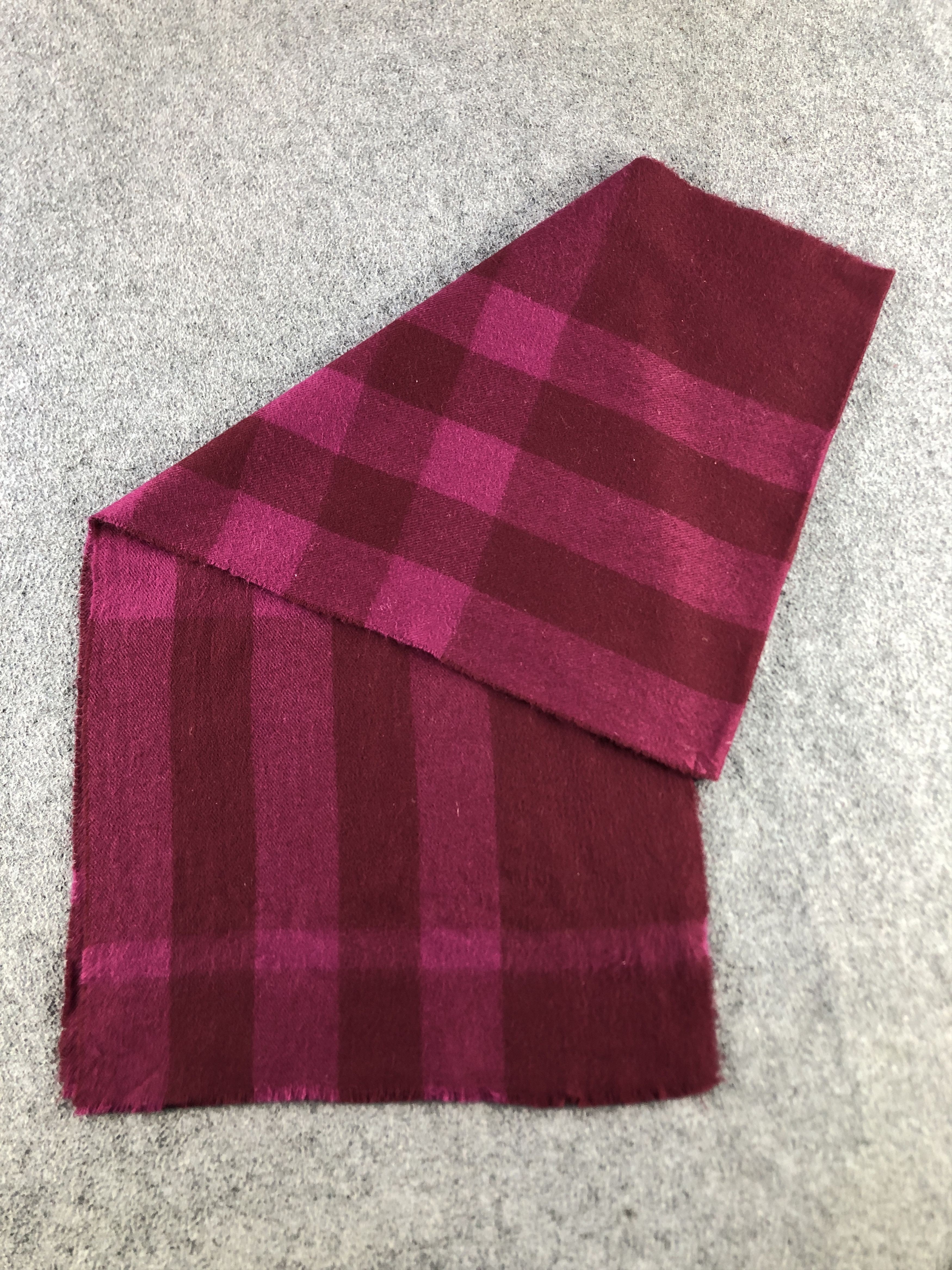 Aquascutum Aquasqutum Wool Scarf / Muffler / Neckwear P860 Size ONE SIZE - 3 Thumbnail