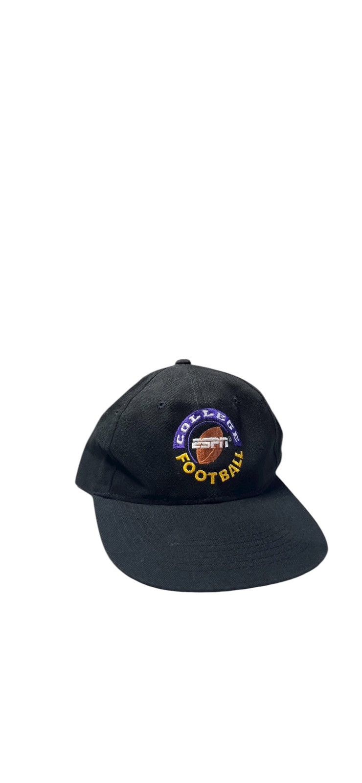 NCAA 90’s Vintage ESPN College Football Snapback Adjustable Hat Size ONE SIZE - 1 Thumbnail