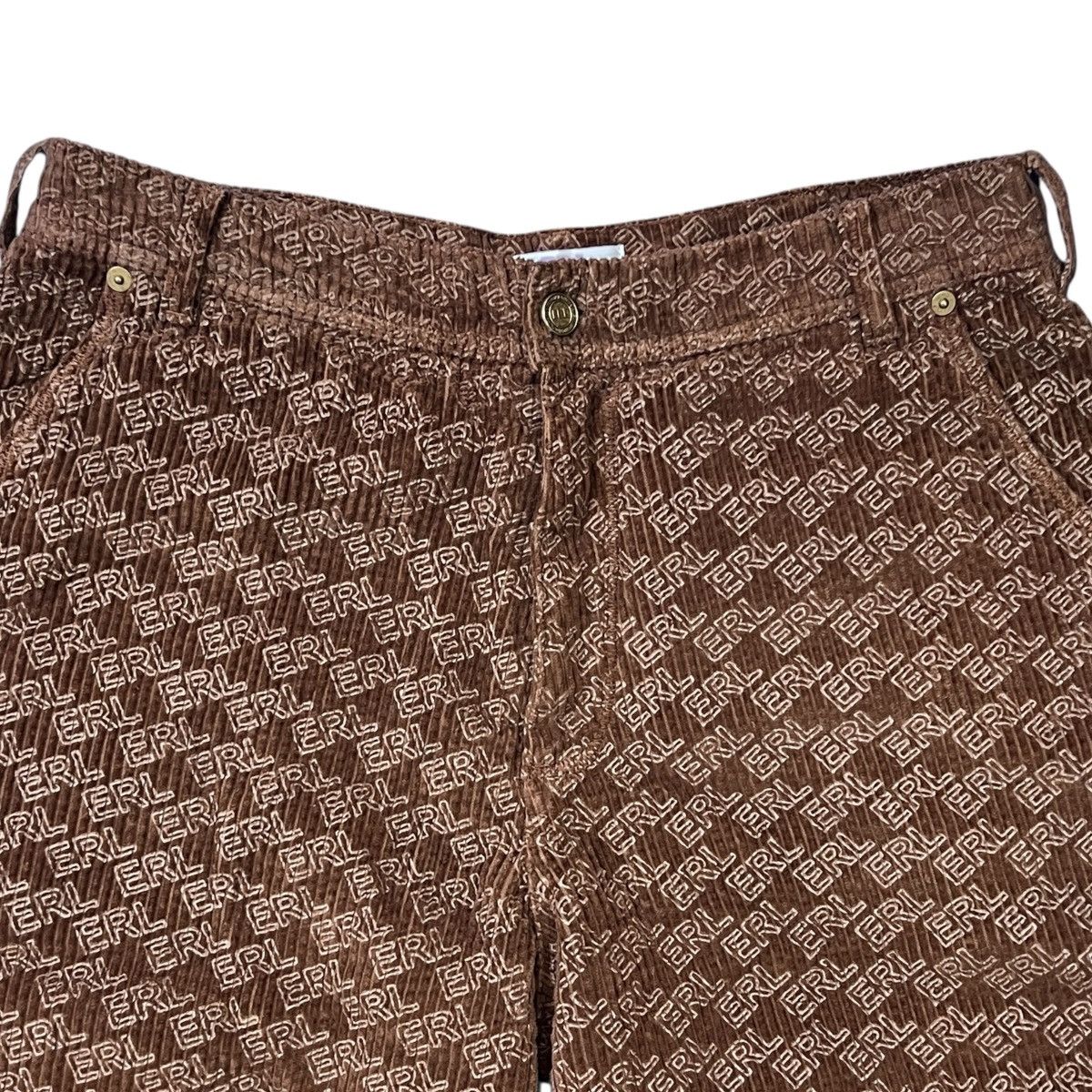 ERL ERL Corduroy Embossed Set-Up Brown Track Jacket & Pants Size US M / EU 48-50 / 2 - 13 Thumbnail