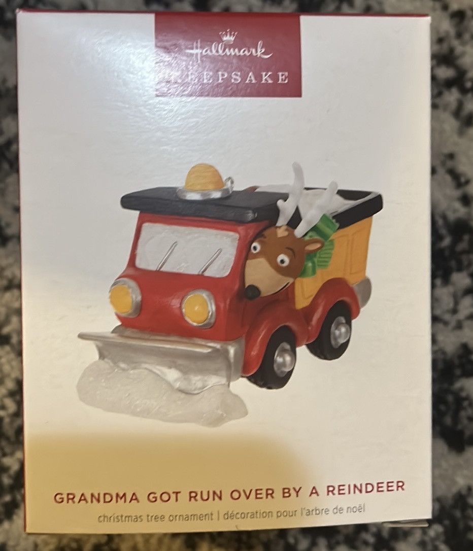 Other Hallmark Keepsake Grandma Got Run Over by Reindeer Ornament Size ONE SIZE - 4 Thumbnail