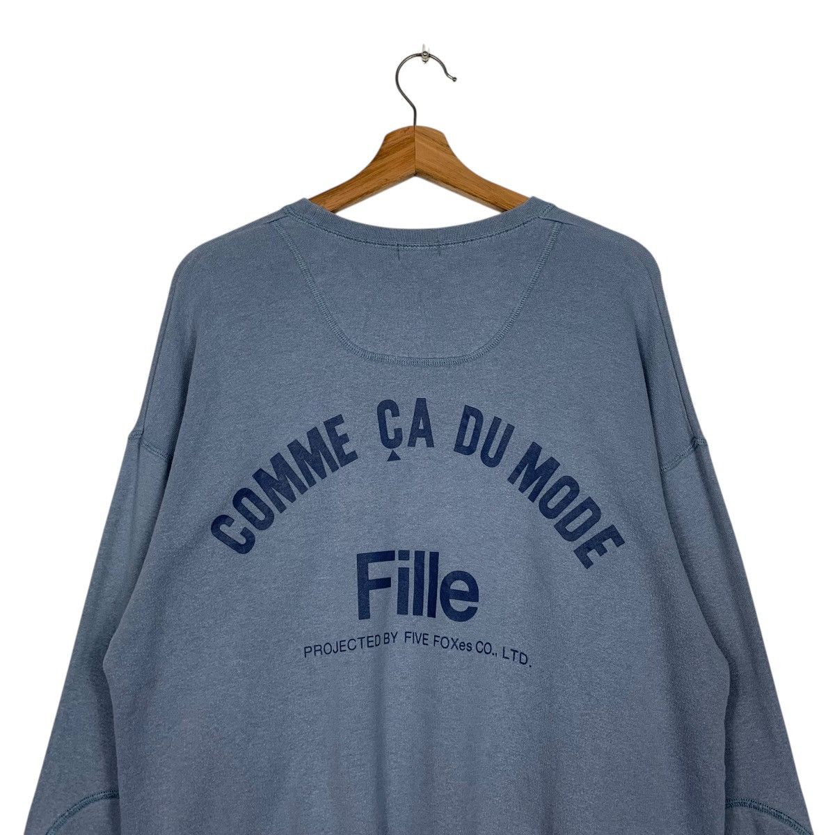Comme Ca Ism Comme Ca Du Mode Big Logo Sweatshirt Size US M / EU 48-50 / 2 - 8 Thumbnail