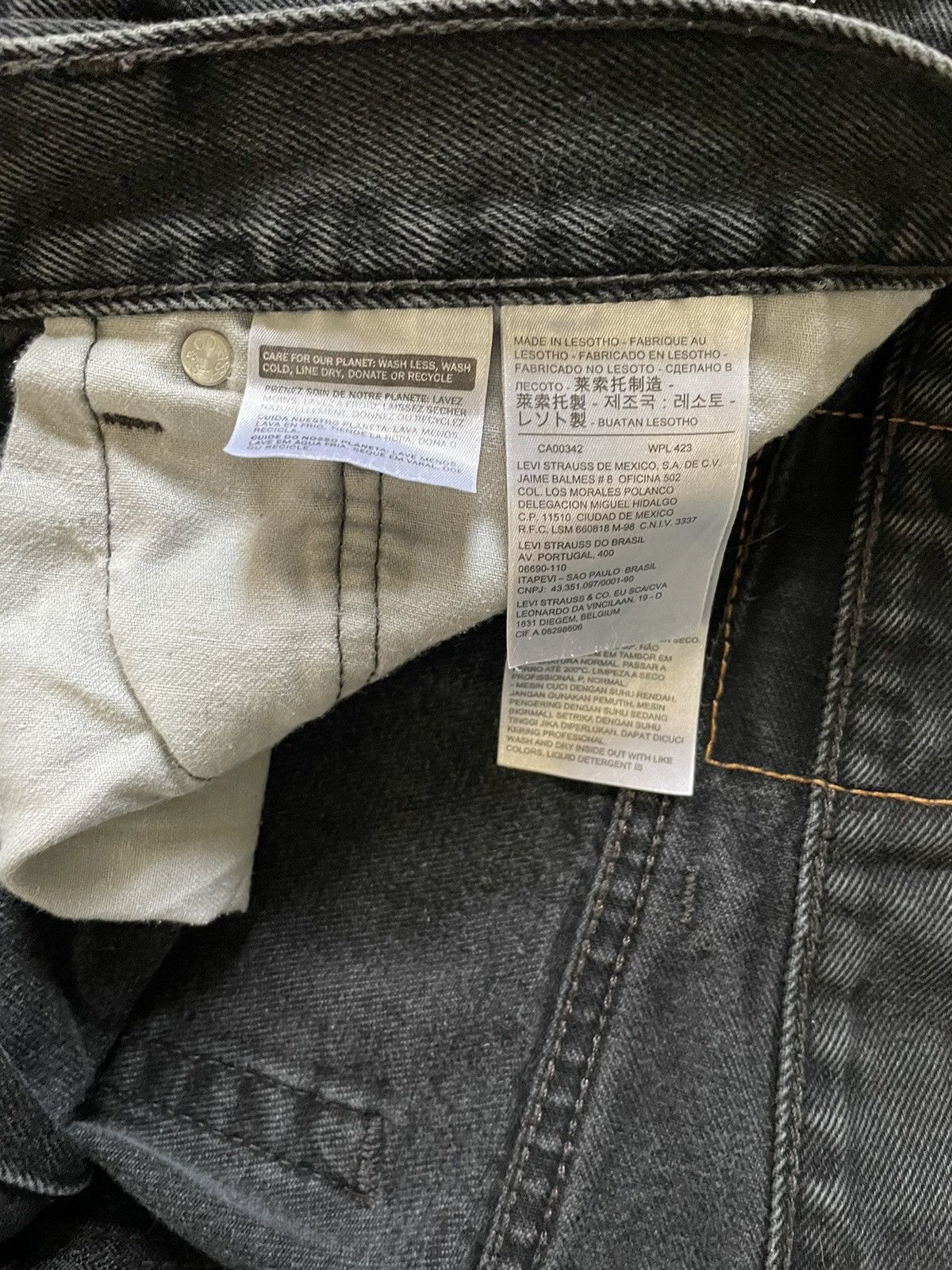 Levi's × Vintage Black Vintage Levi’s Size US 42 / EU 58 - 5 Thumbnail