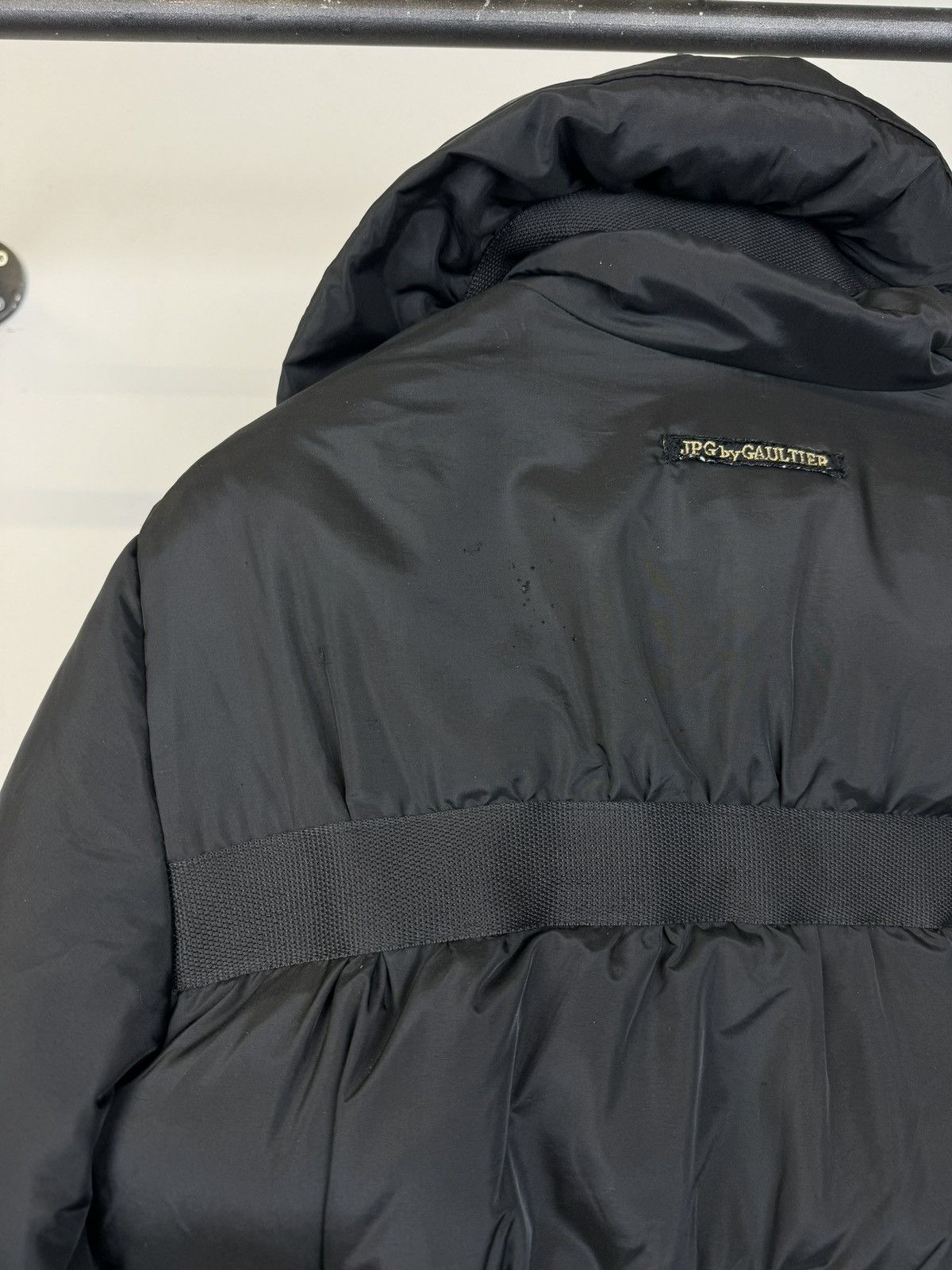 Jean Paul Gaultier AW2003 Jean Paul Gaultier bondage belted puffer jacket Size US M / EU 48-50 / 2 - 7 Thumbnail