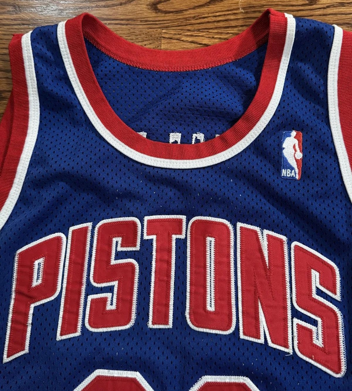 Champion Vintage Champion Detroit Pistons Grant Hill Authentic Jersey Size US L / EU 52-54 / 3 - 4 Thumbnail