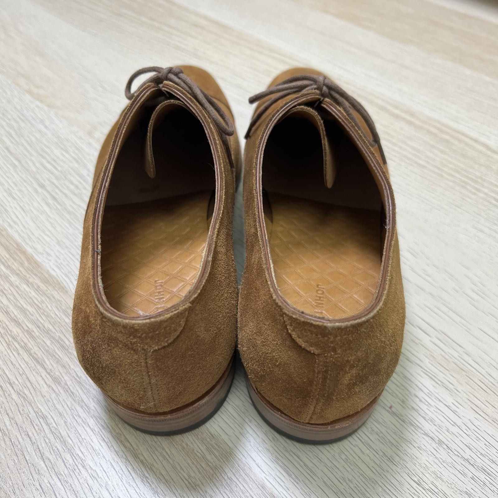 John Lobb John Lobb Suede Oxford Shoes Size US 9.5 / EU 42-43 - 4 Thumbnail