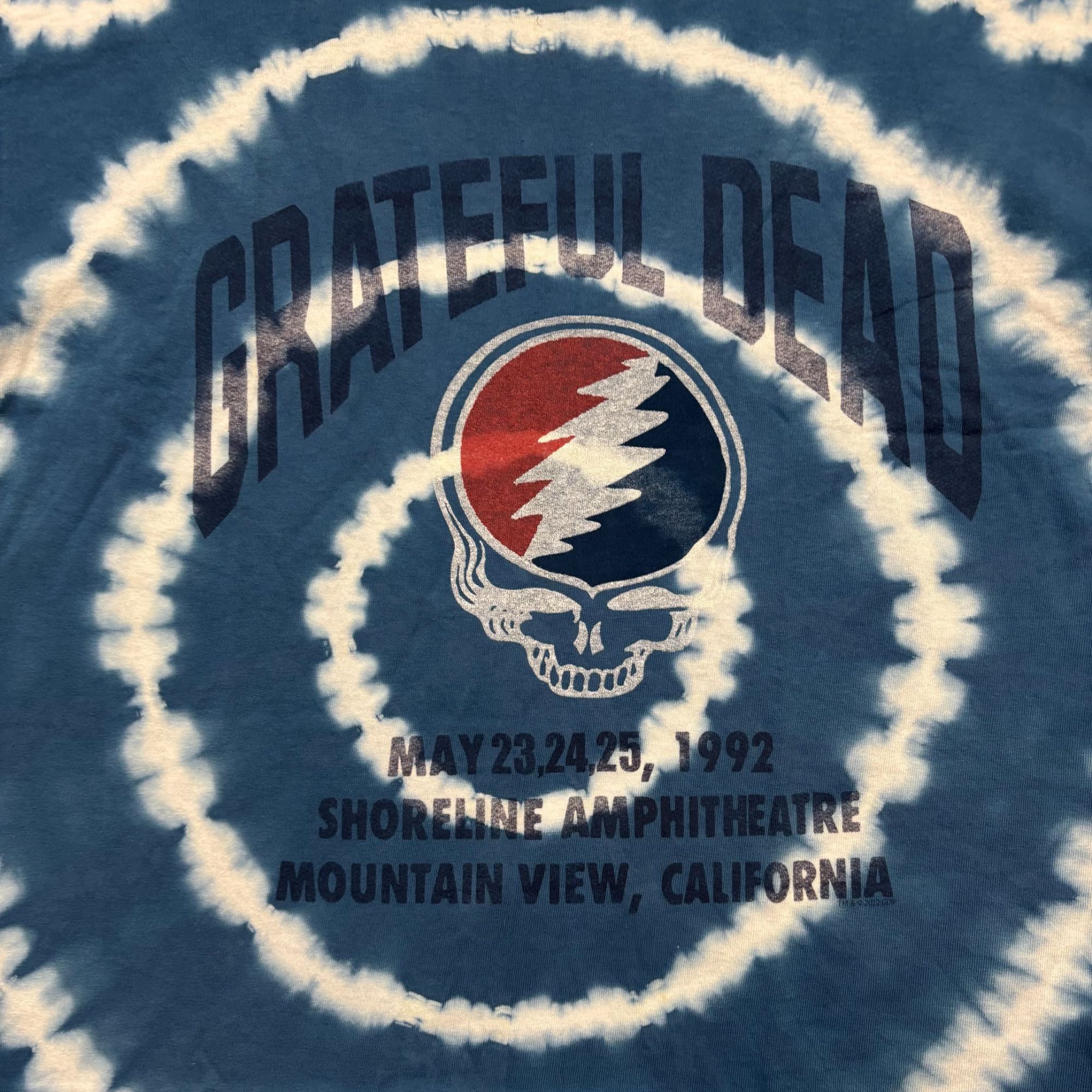Grateful Dead Junk Food Clothing Grateful Dead 1992 Rock Band TieDye Tee M Size US M / EU 48-50 / 2 - 2 Thumbnail