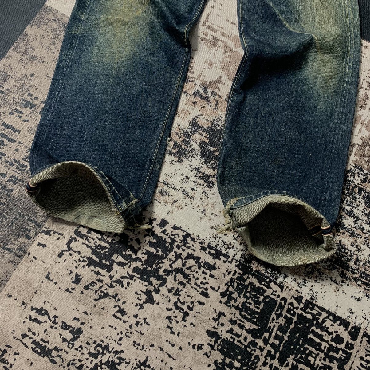 ABAHOUSE ‼️RARE‼️ Abahouse Distressed Selvedge Jeans Size US 30 / EU 46 - 2 Thumbnail