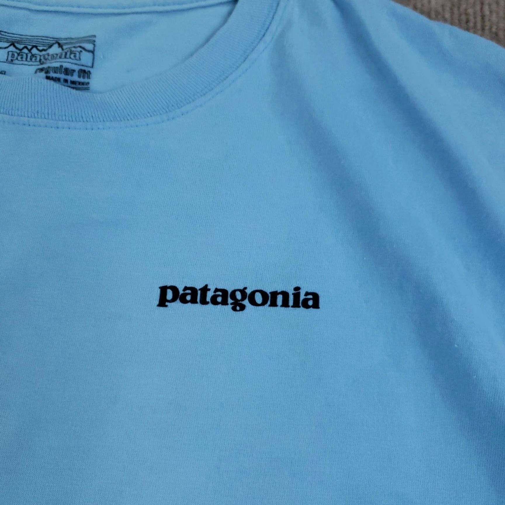 Patagonia Patagonia Shirt Mens Medium Blue Long Sleeve Logo Outdoors Faded Regular Z Size US M / EU 48-50 / 2 - 6 Thumbnail