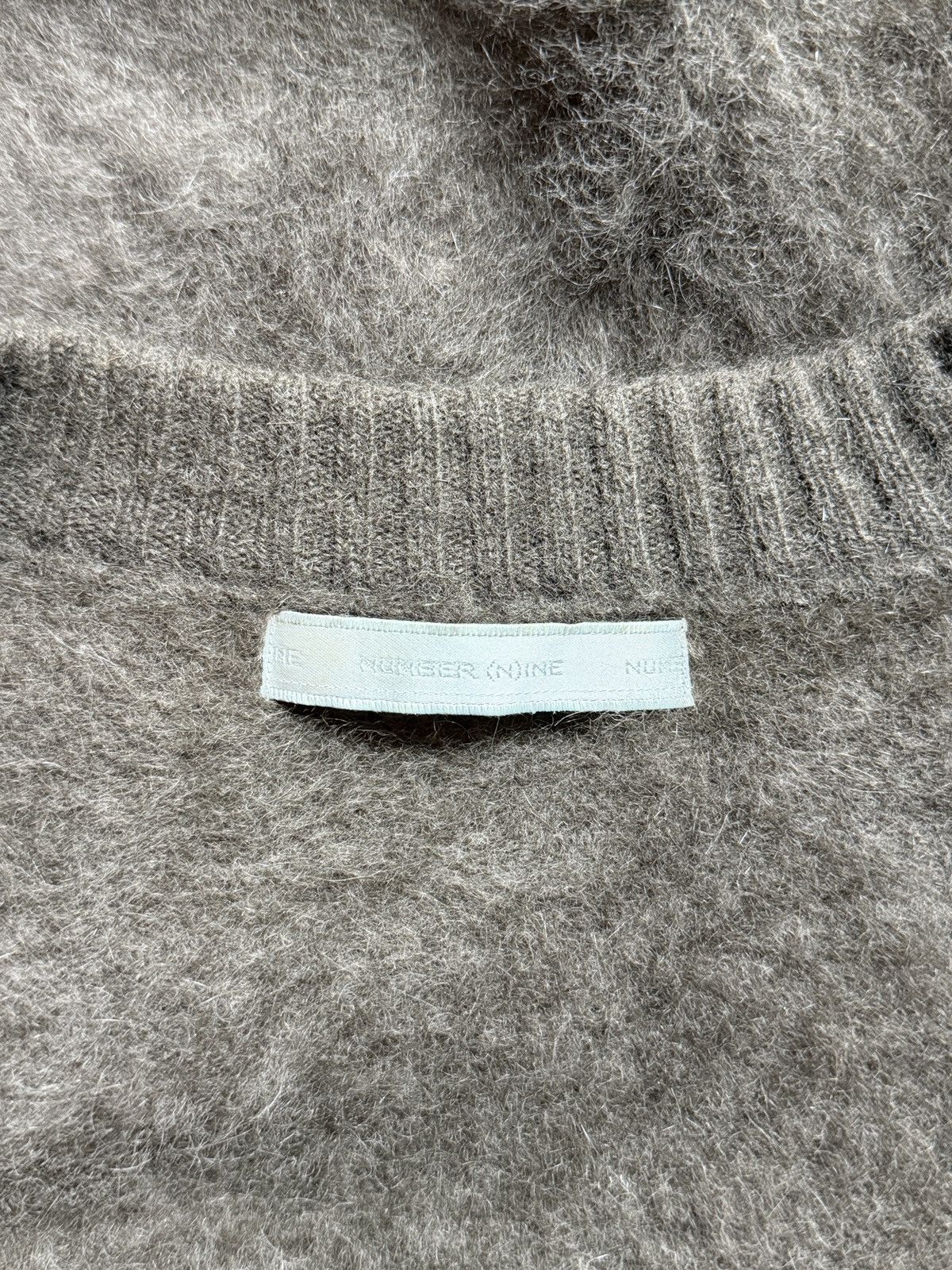 Number (N)ine Number (N)ine Brown Mohair Wool AW02 Nowhere Man Cardigan Size US XL / EU 56 / 4 - 4 Thumbnail