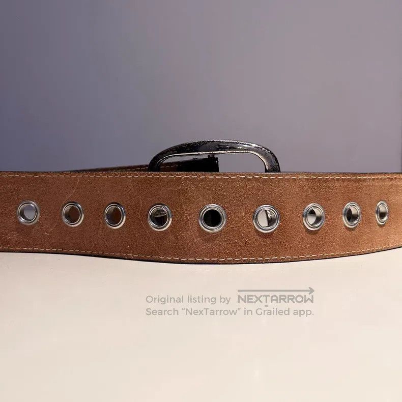 Vivienne Westwood Vivienne Westwood Saturn heart skull leather belt, vintage Size ONE SIZE - 7 Thumbnail