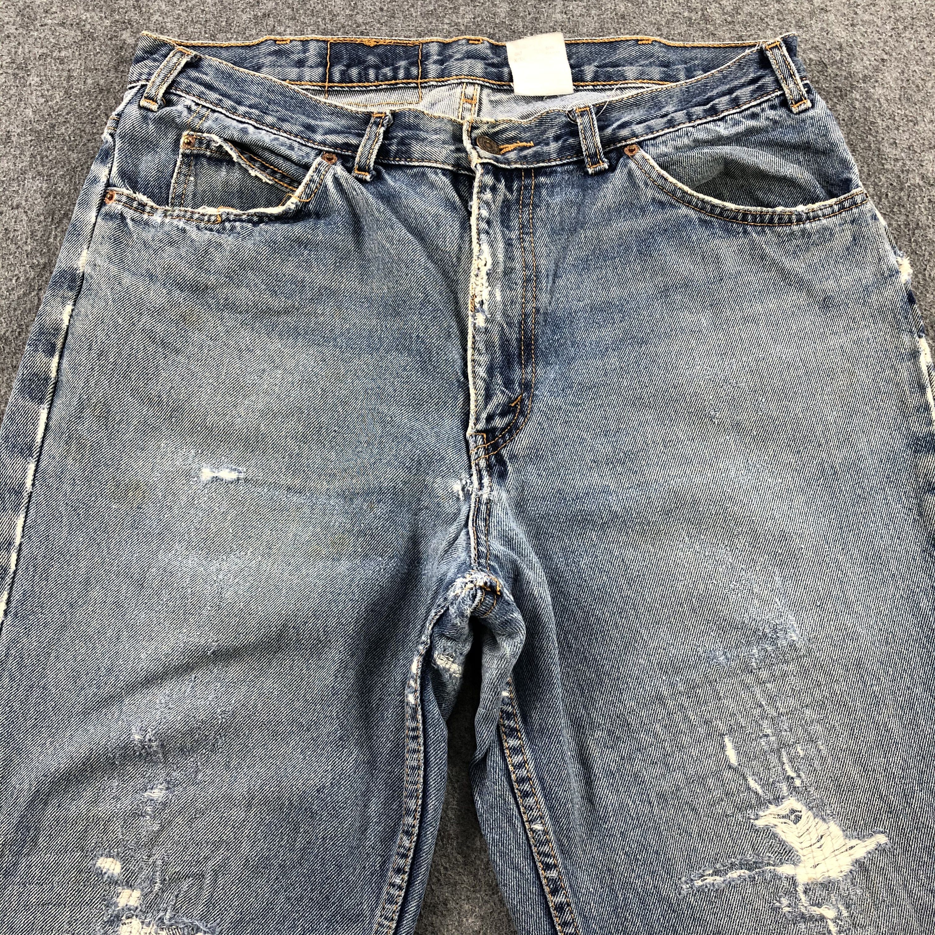 Levi's × Vintage 90s Vintage Blue Wash Levis Jeans-JM1861 Size US 35 - 3 Thumbnail
