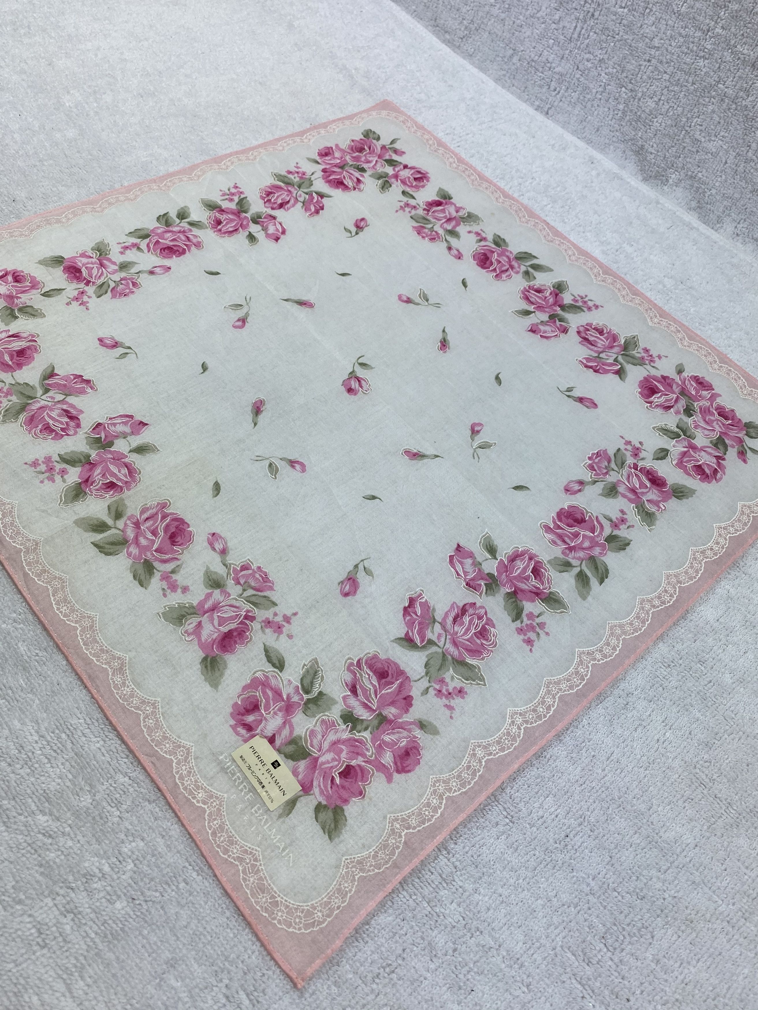 Pierre Balmain × Vintage Pierre Balmain Handkerchief / Bandana / Neckerchief Size ONE SIZE - 4 Thumbnail