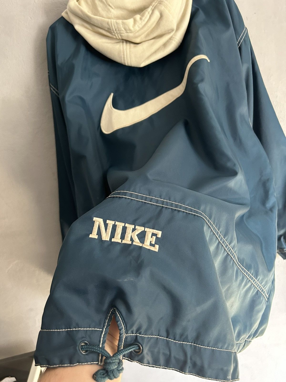Nike × Vintage Vintage Nike big logo jacket Size US L / EU 52-54 / 3 - 7 Thumbnail