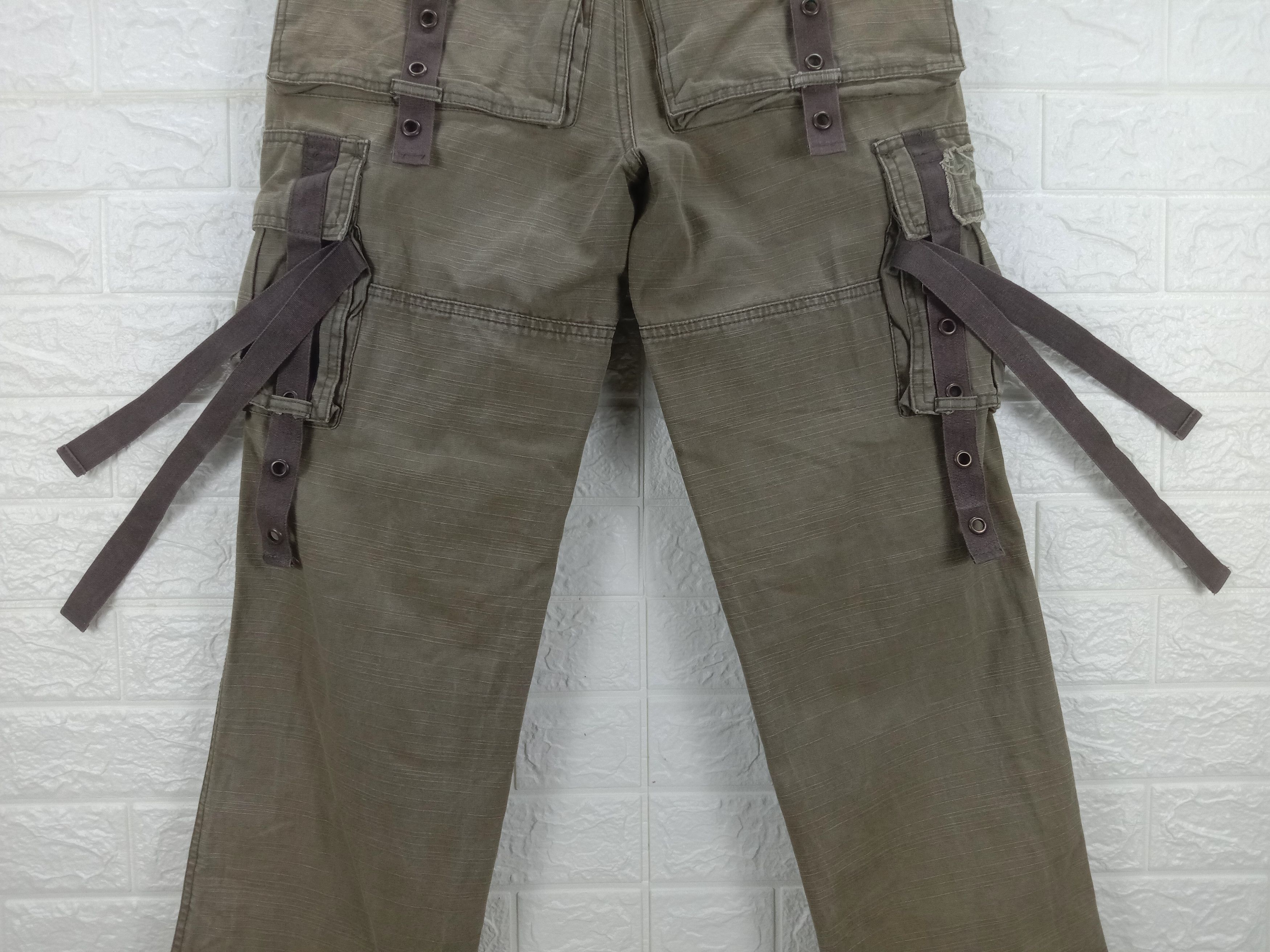 Japanese Brand Vintage Japanese Bondage Multi Pocket Tactical Cargo Pants Size US 30 / EU 46 - 3 Thumbnail