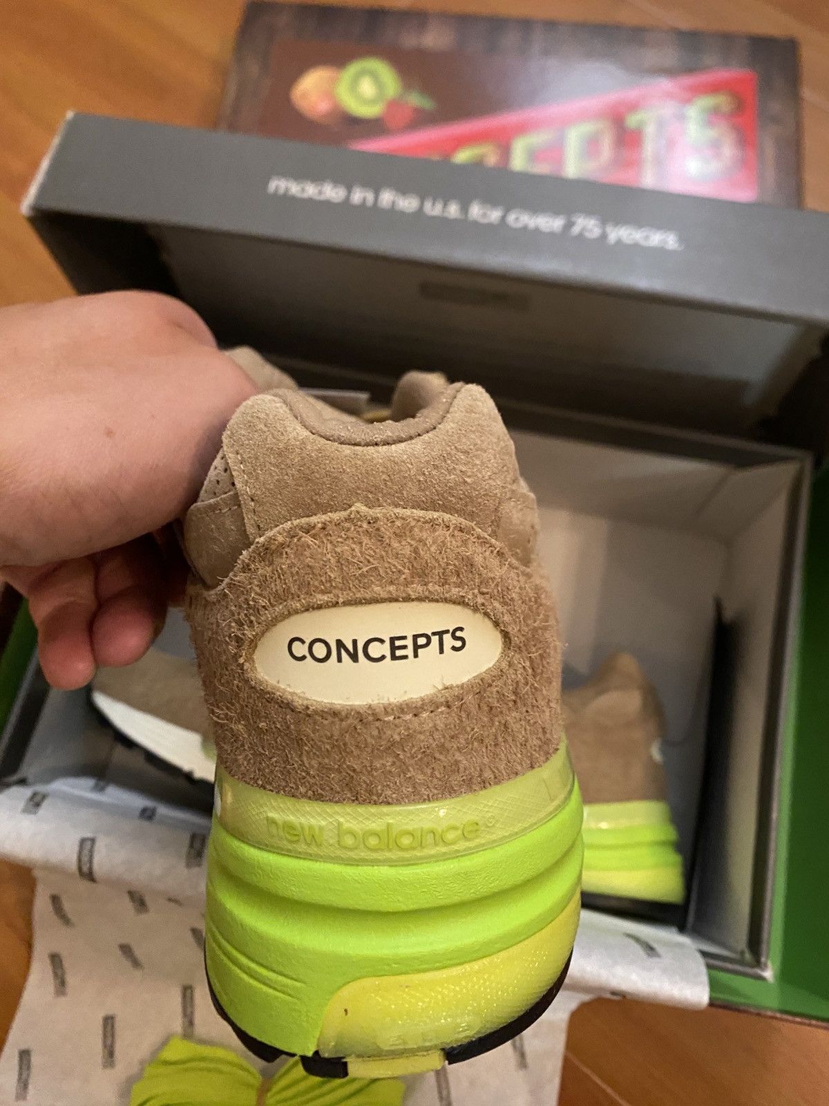 CNCPTS × New Balance New Balance CNCPTS 992 Low Hanging Fruit Size US 10.5 / EU 43-44 - 5 Thumbnail