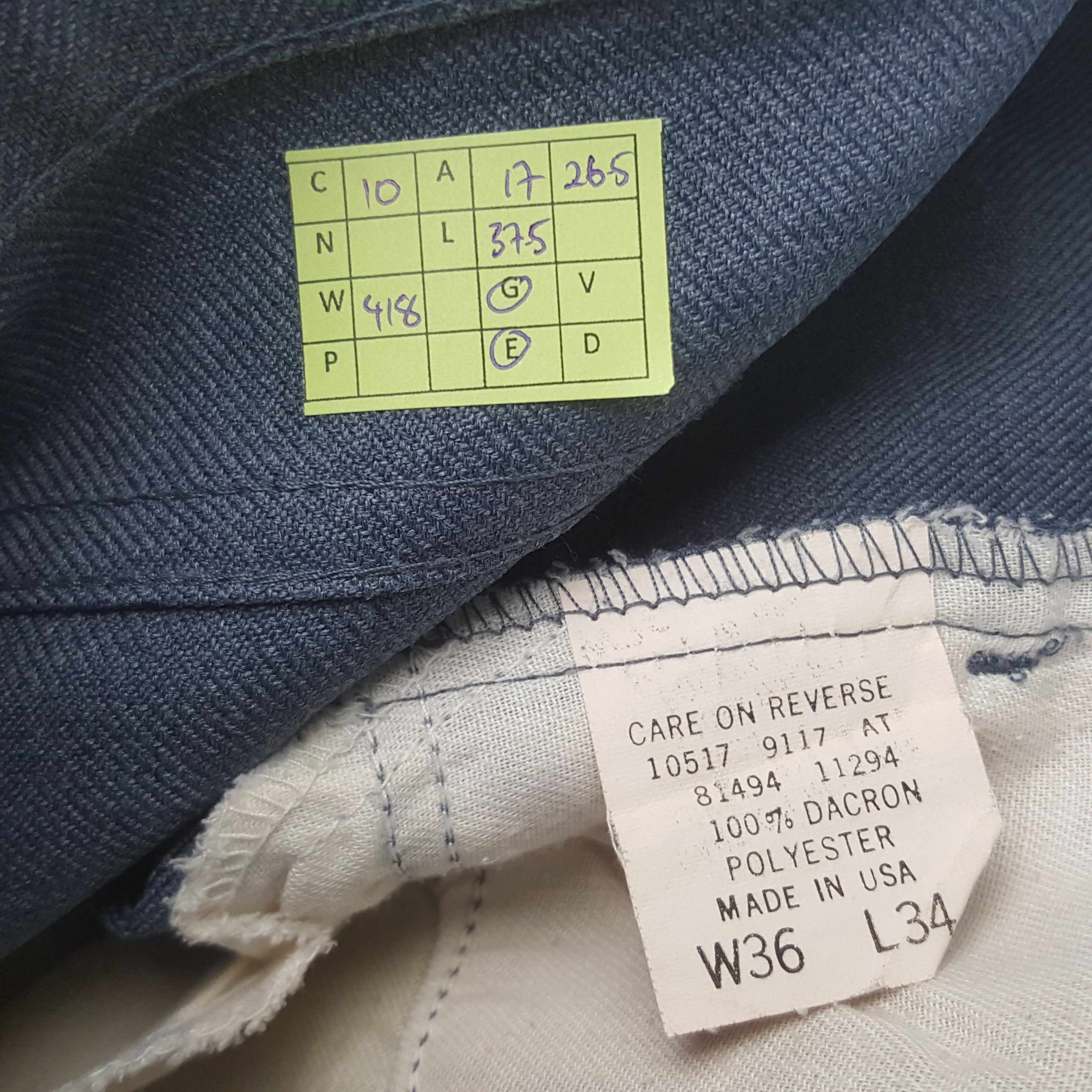 Levi's Vintage Levi's Sta Prest American Trousers Pants RR10 Size US 34 / EU 50 - 13 Thumbnail