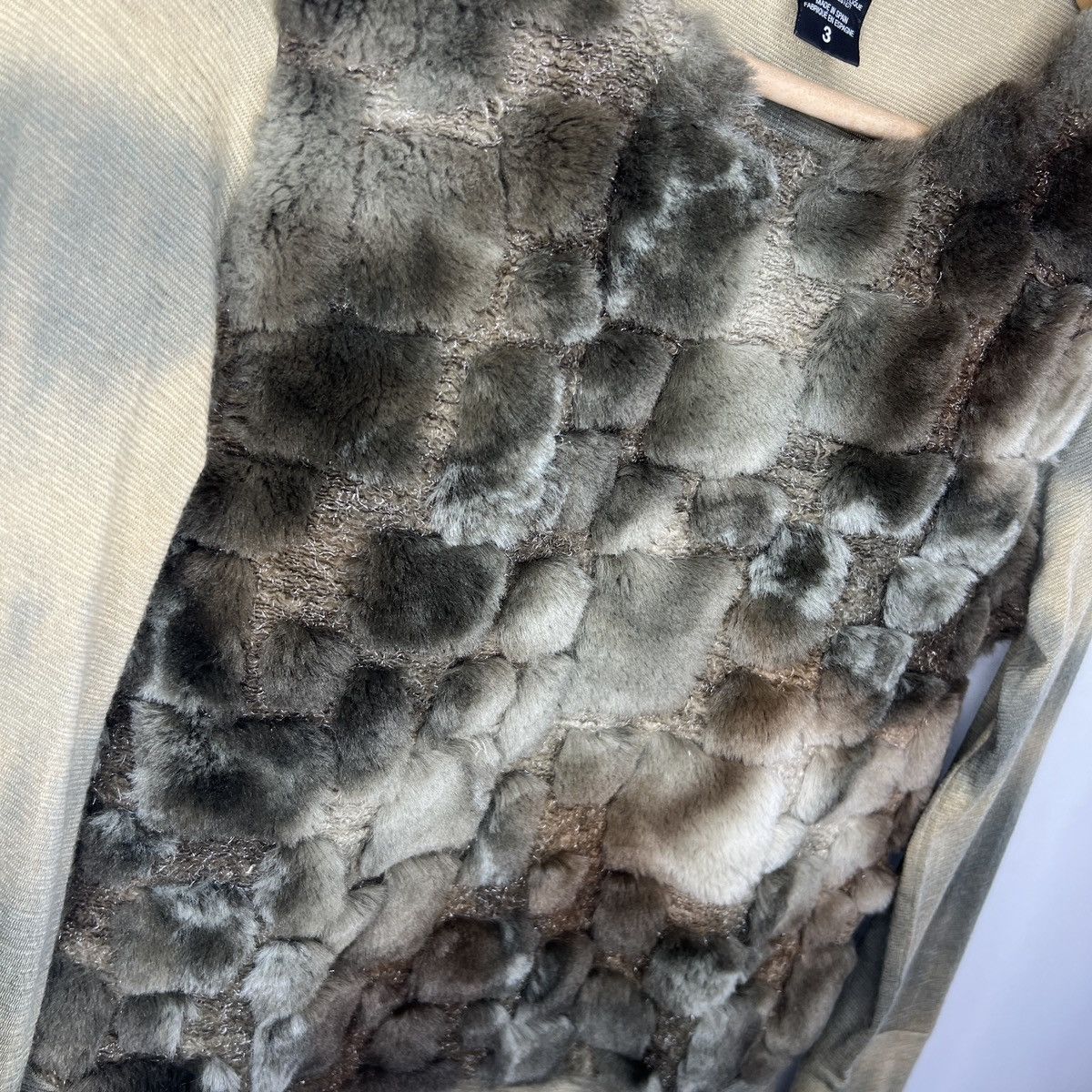 Custo Barcelona Women’s Custo Barcelona avant gard fur long sleeve Size M / US 6-8 / IT 42-44 - 6 Thumbnail