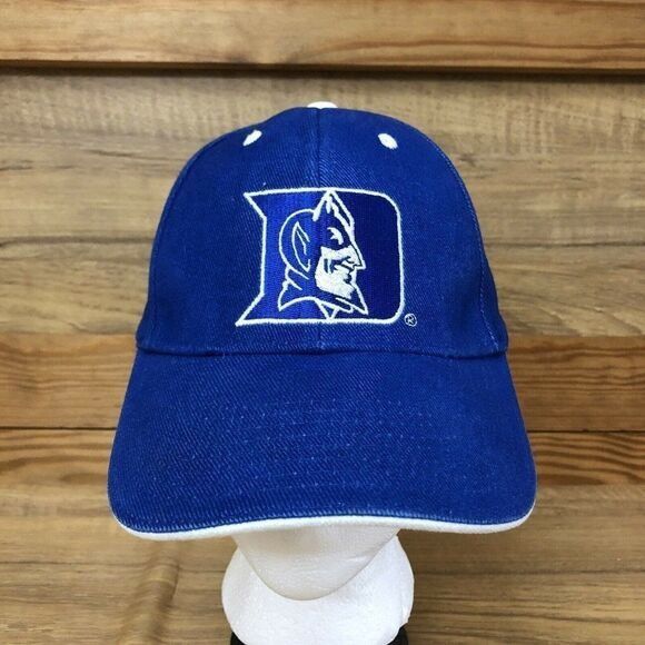 NCAA Vintage Duke Blue Devils Hat Signatures Baseball Adjustable Size ONE SIZE - 1 Thumbnail