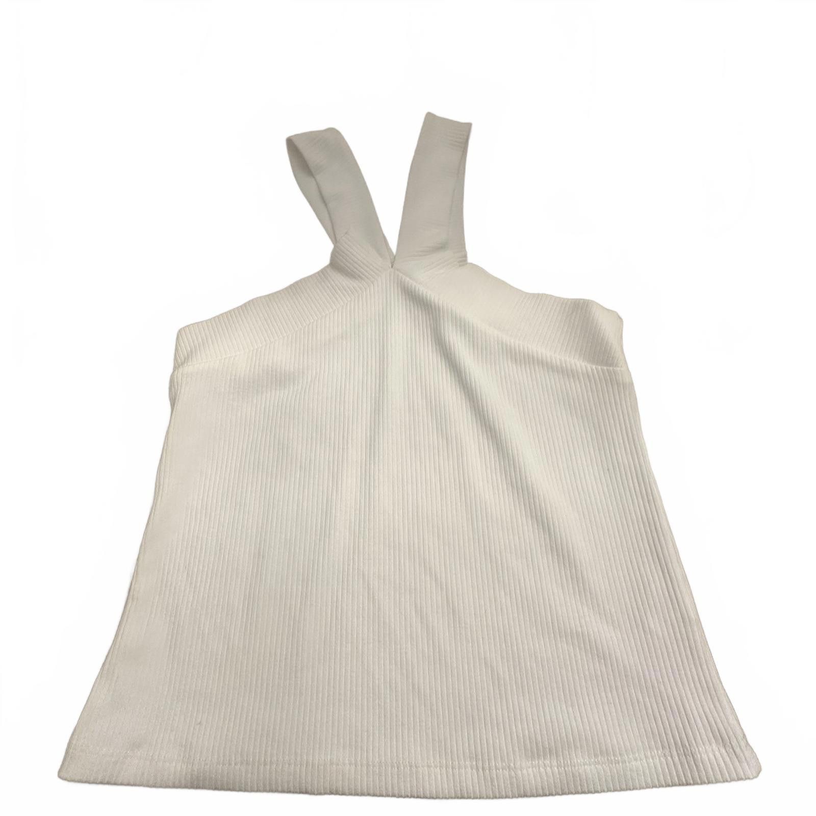 Designer Tychee XL Stylish Ribbed Sleeveless Top Size XL / US 12-14 / IT 48-50 - 1 Preview