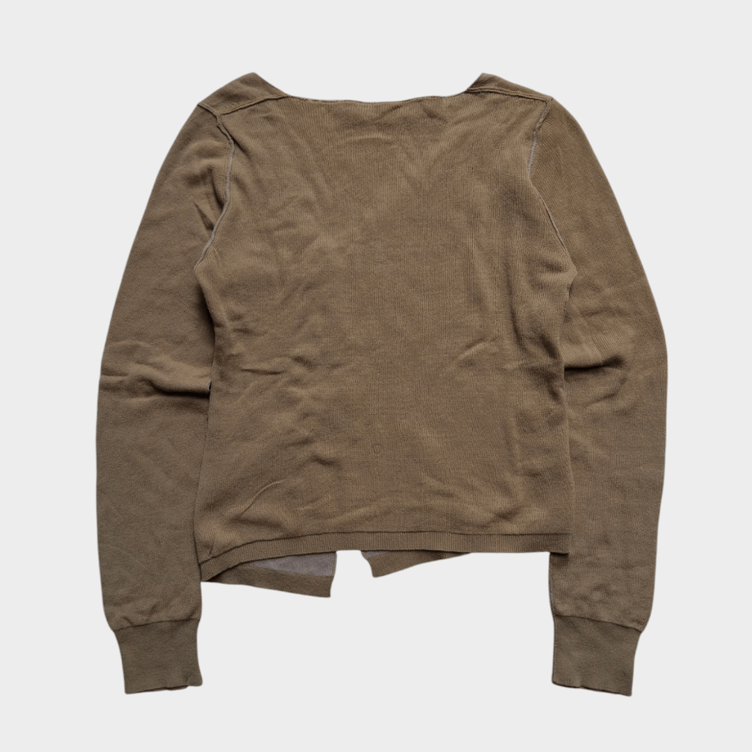 Maison Margiela × Marni Marni asymmetric knitt top Size XS / US 0-2 / IT 36-38 - 2 Thumbnail